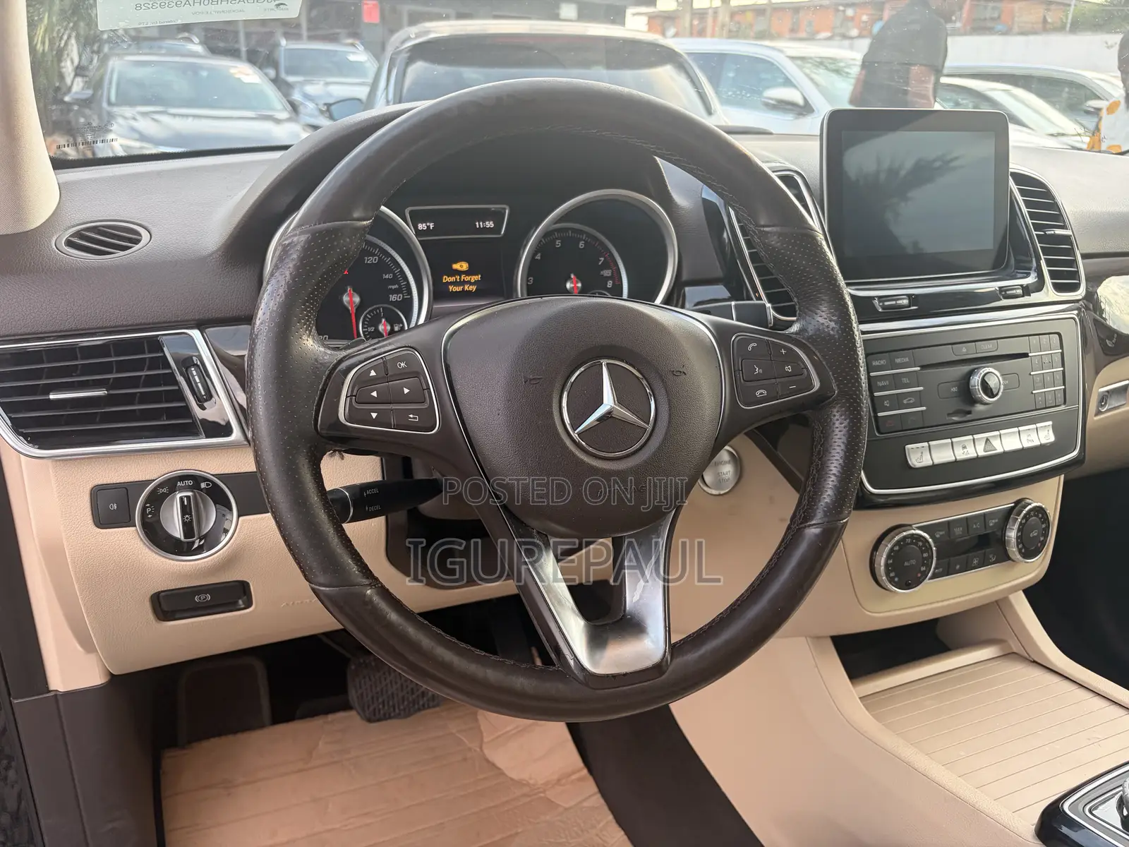 Mercedes-Benz GLE-Class GLE 350 2017 Blue