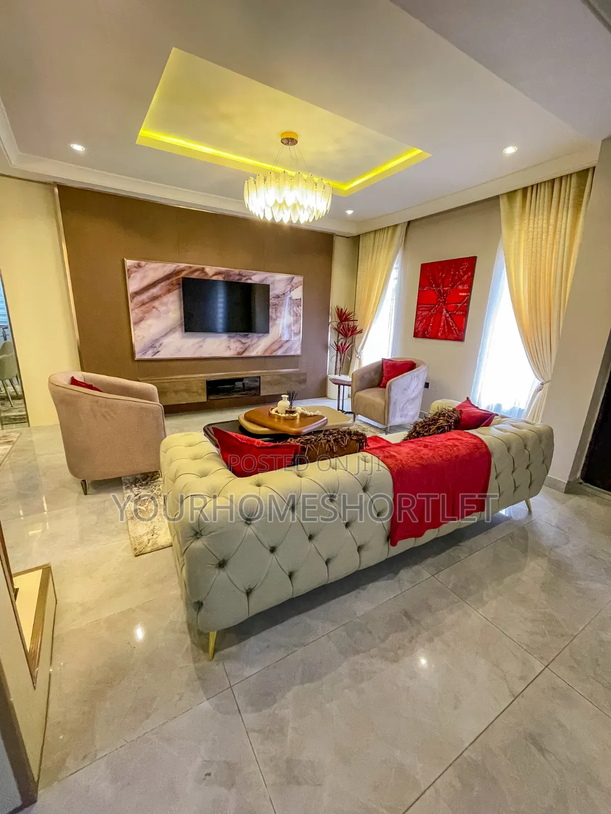 Luxury 4 Bedroom Duplex ( Self Compound)