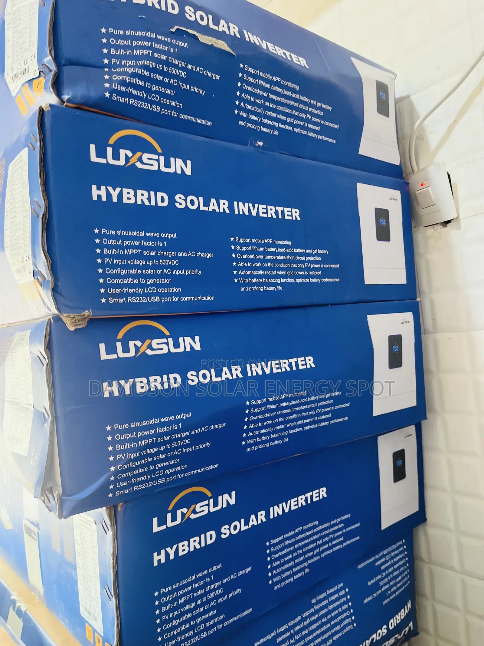 8.2kva 48v Luxsun Solar Inverter Hybrid