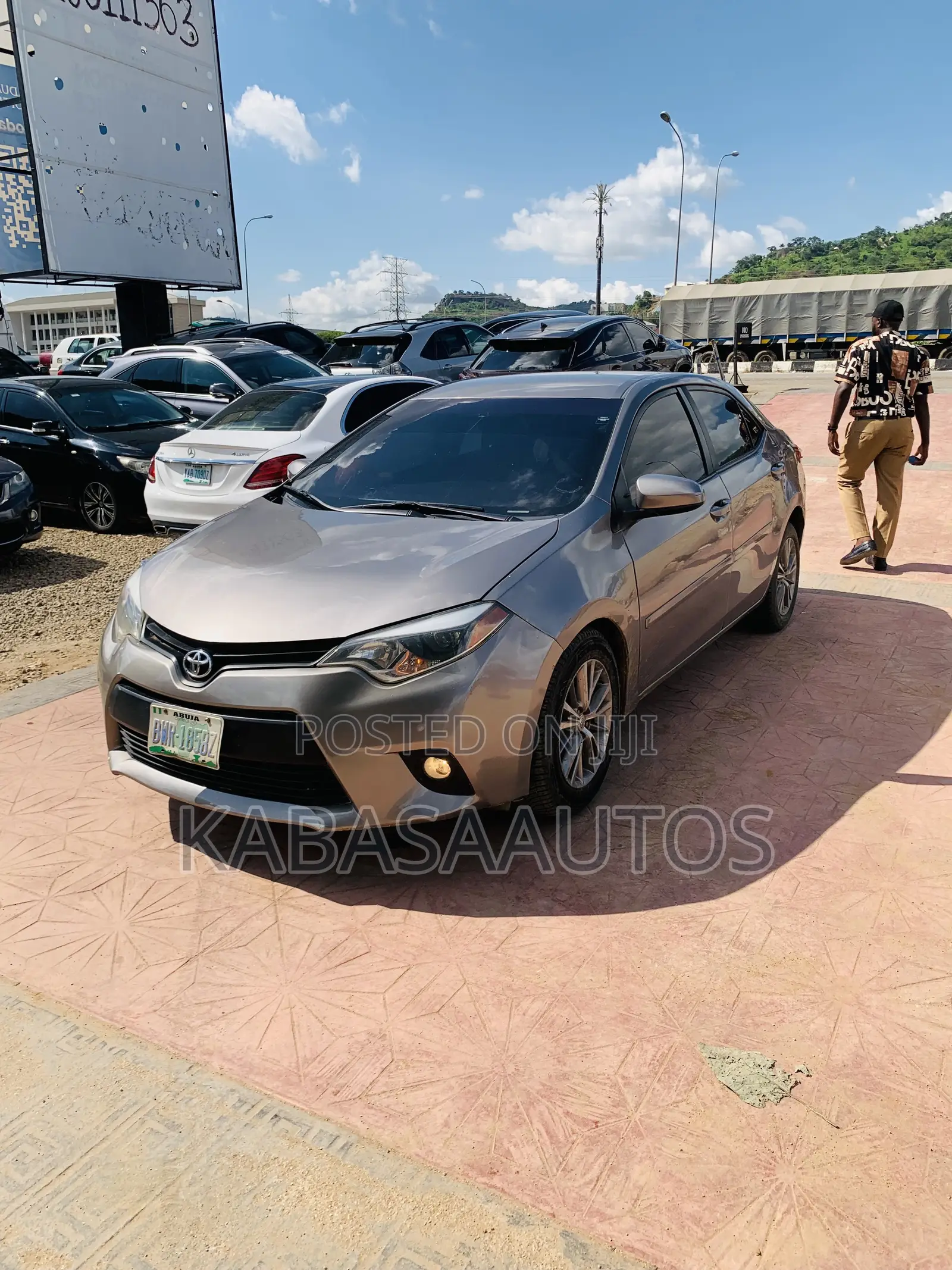 Toyota Corolla 2015 Gray