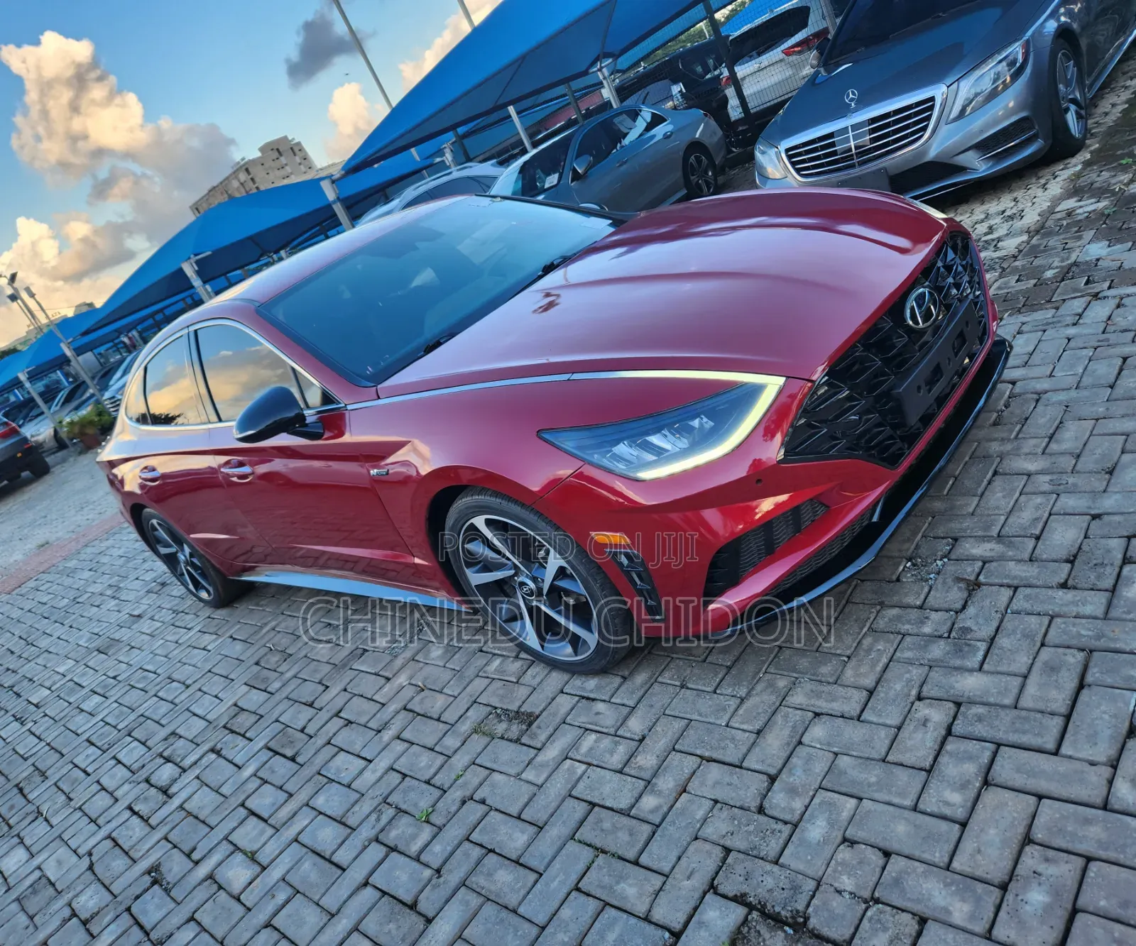 Hyundai Sonata 2021 Red