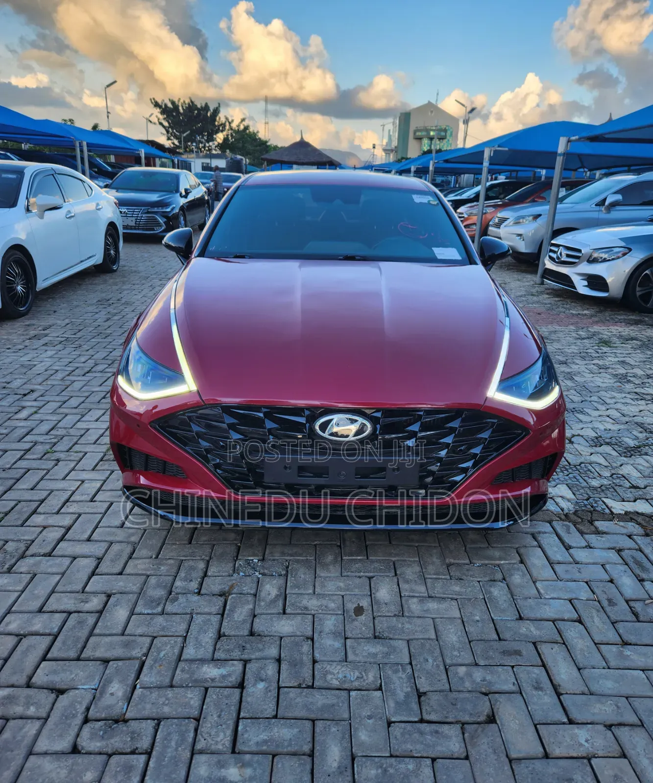 Hyundai Sonata 2021 Red