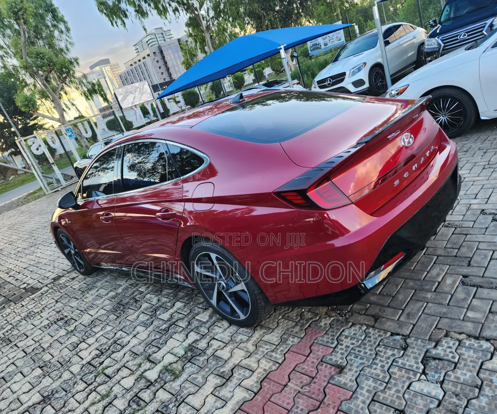 Hyundai Sonata 2021 Red