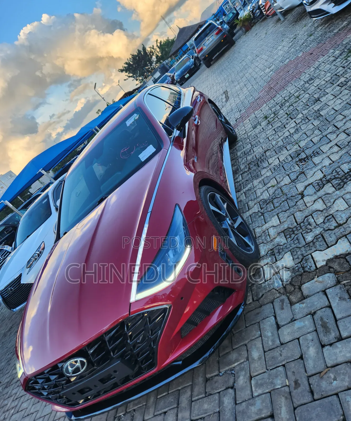 Hyundai Sonata 2021 Red