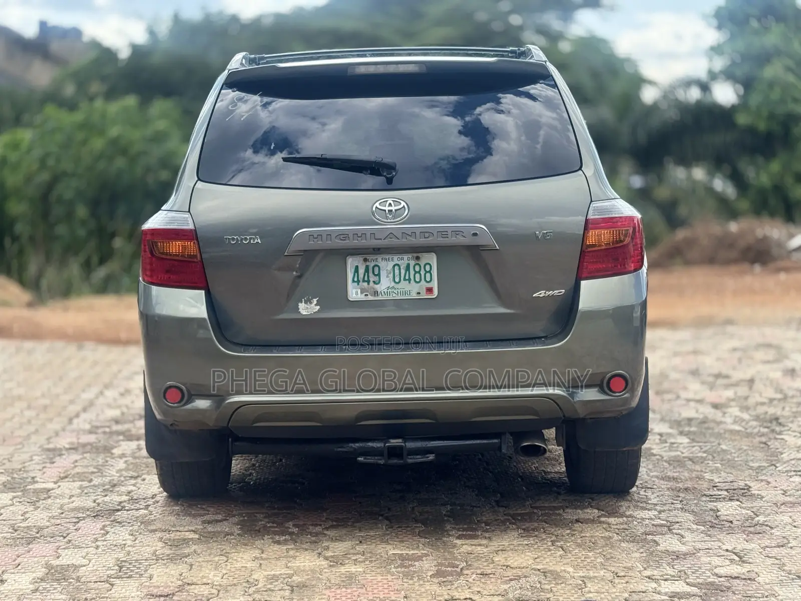 Toyota Highlander Limited 2008 Gray