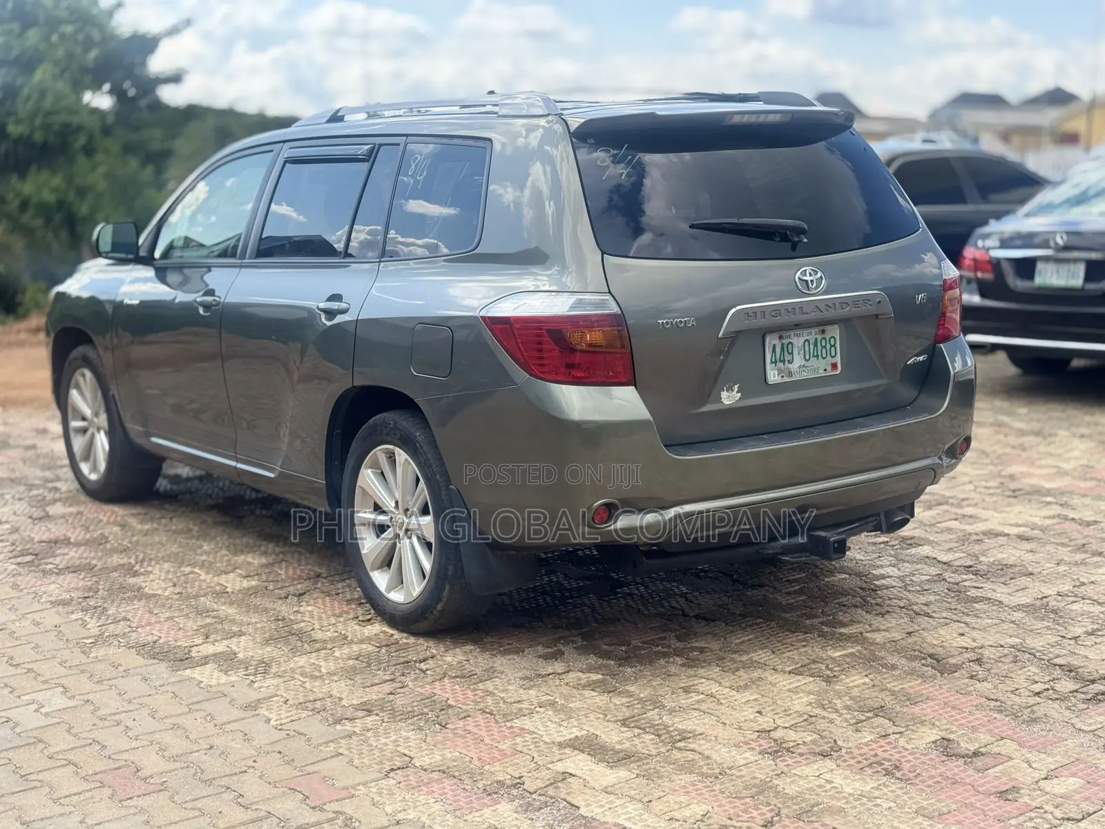 Toyota Highlander Limited 2008 Gray