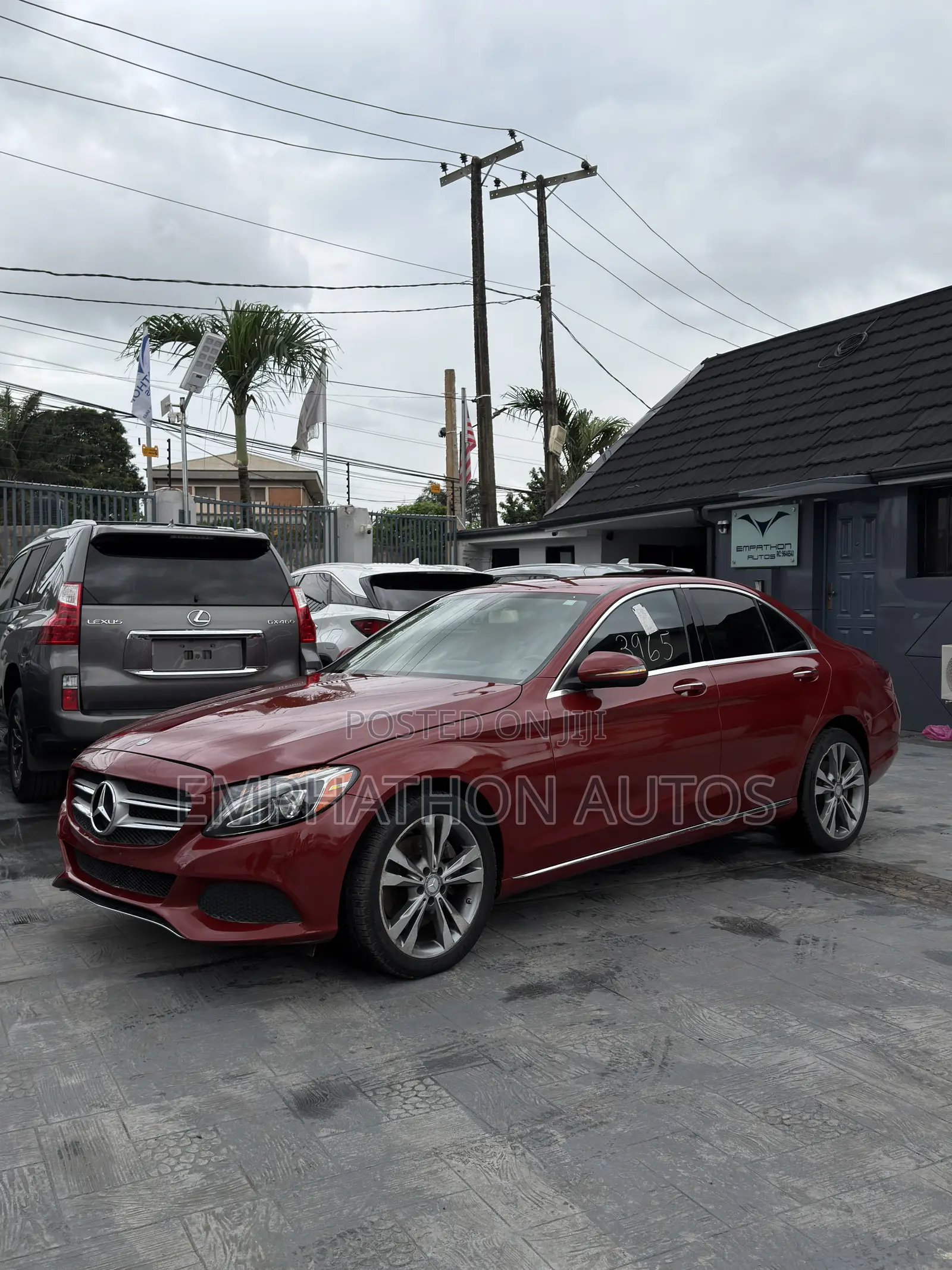 Mercedes-Benz C300 2017 Burgundy