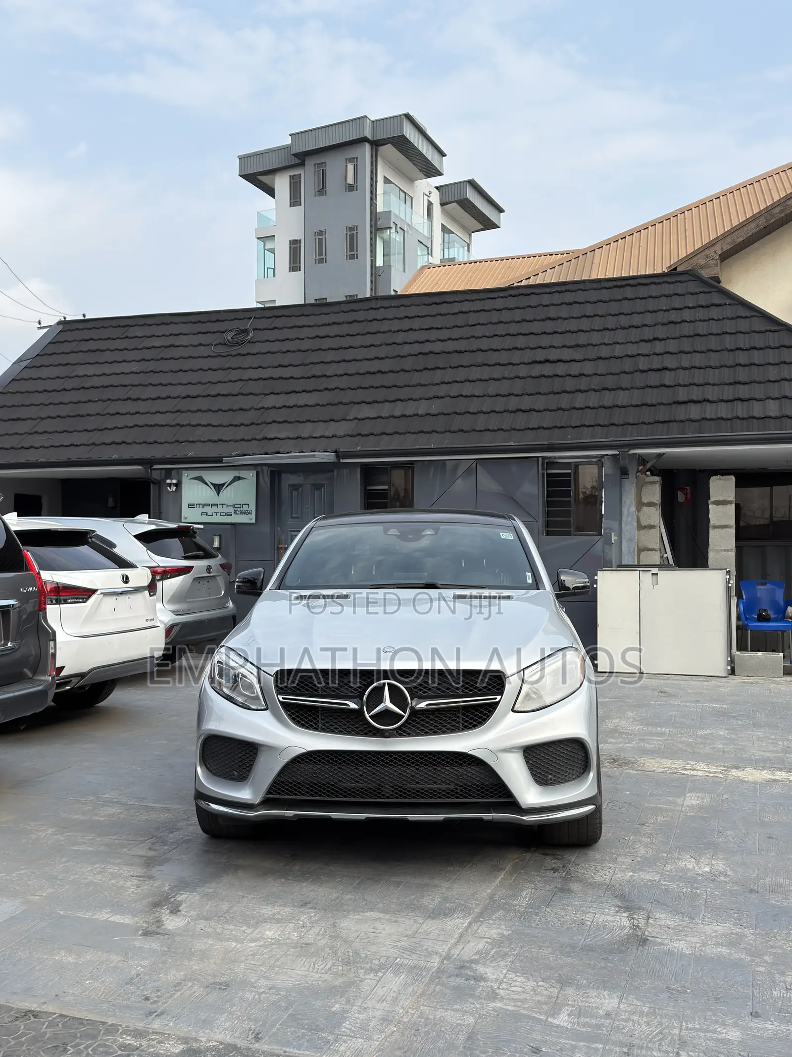 Mercedes-Benz GLE-Class 2016 Silver