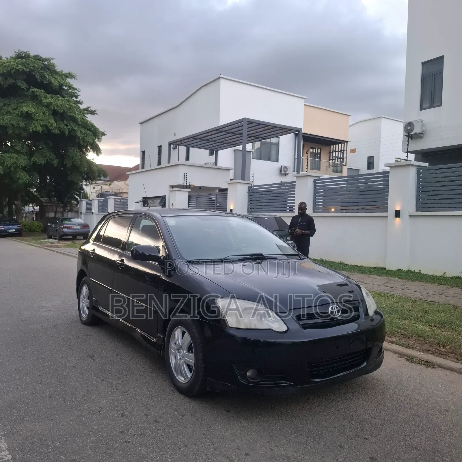 Toyota Corolla Fielder 2004 Black