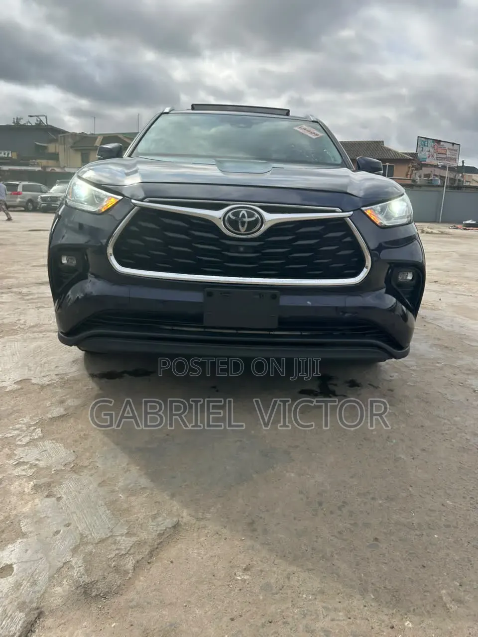 Toyota Highlander Platinum 2021 Blue