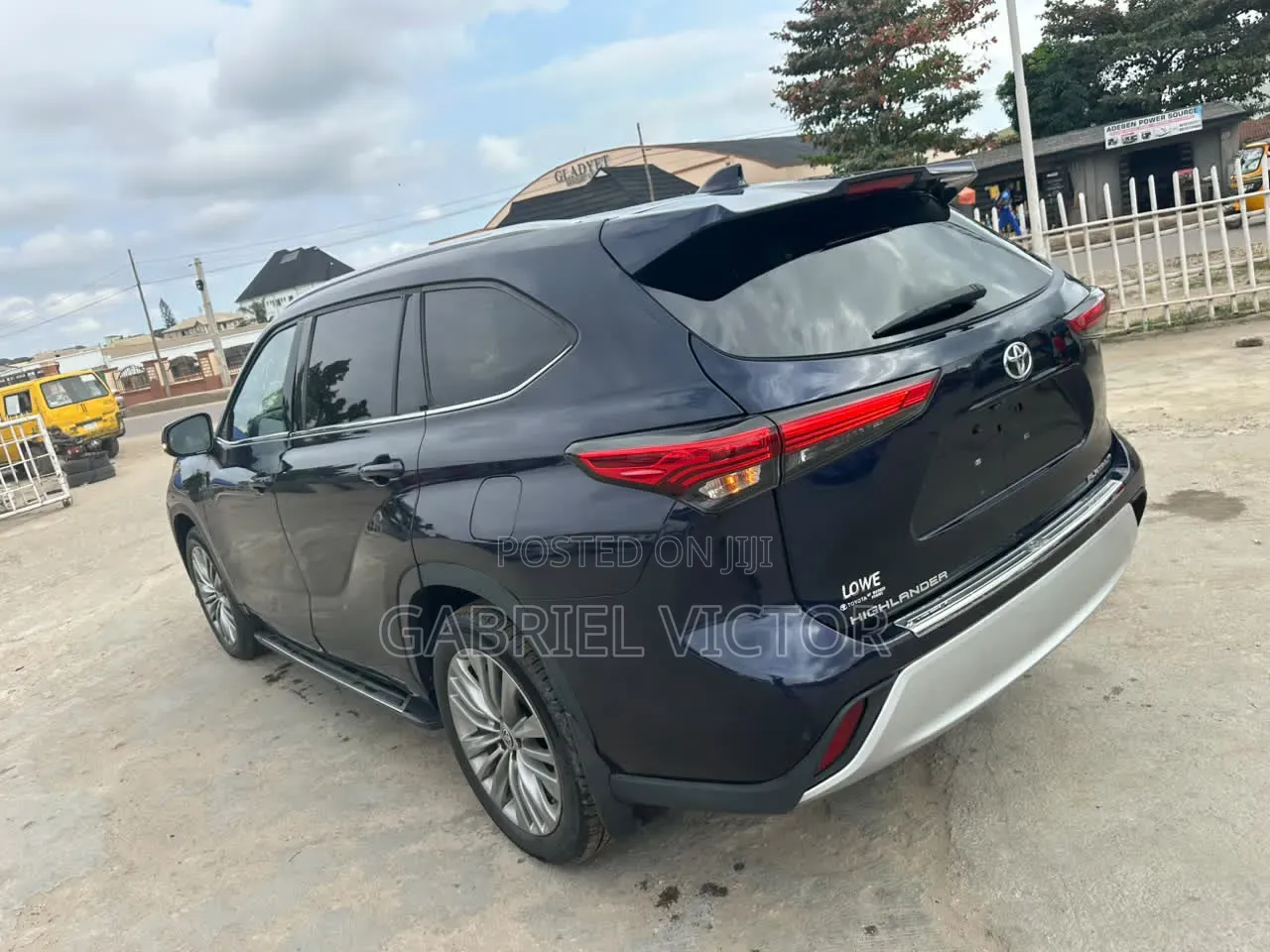 Toyota Highlander Platinum 2021 Blue