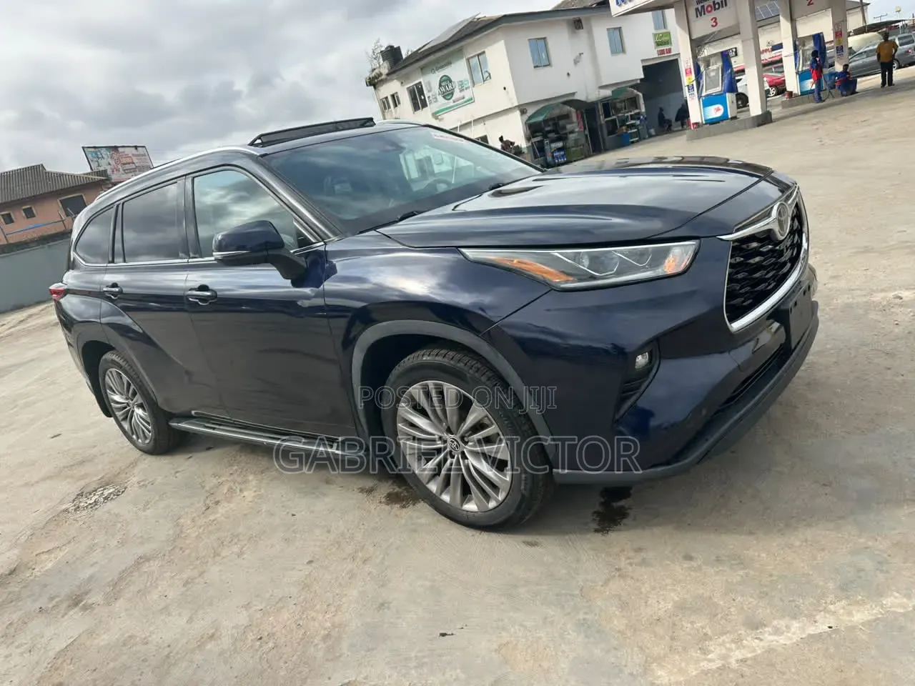 Toyota Highlander Platinum 2021 Blue
