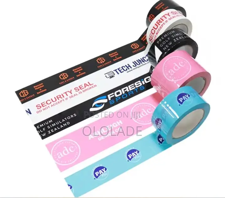 Branded Cellotape, Printed Box Seal, Brand Stickers