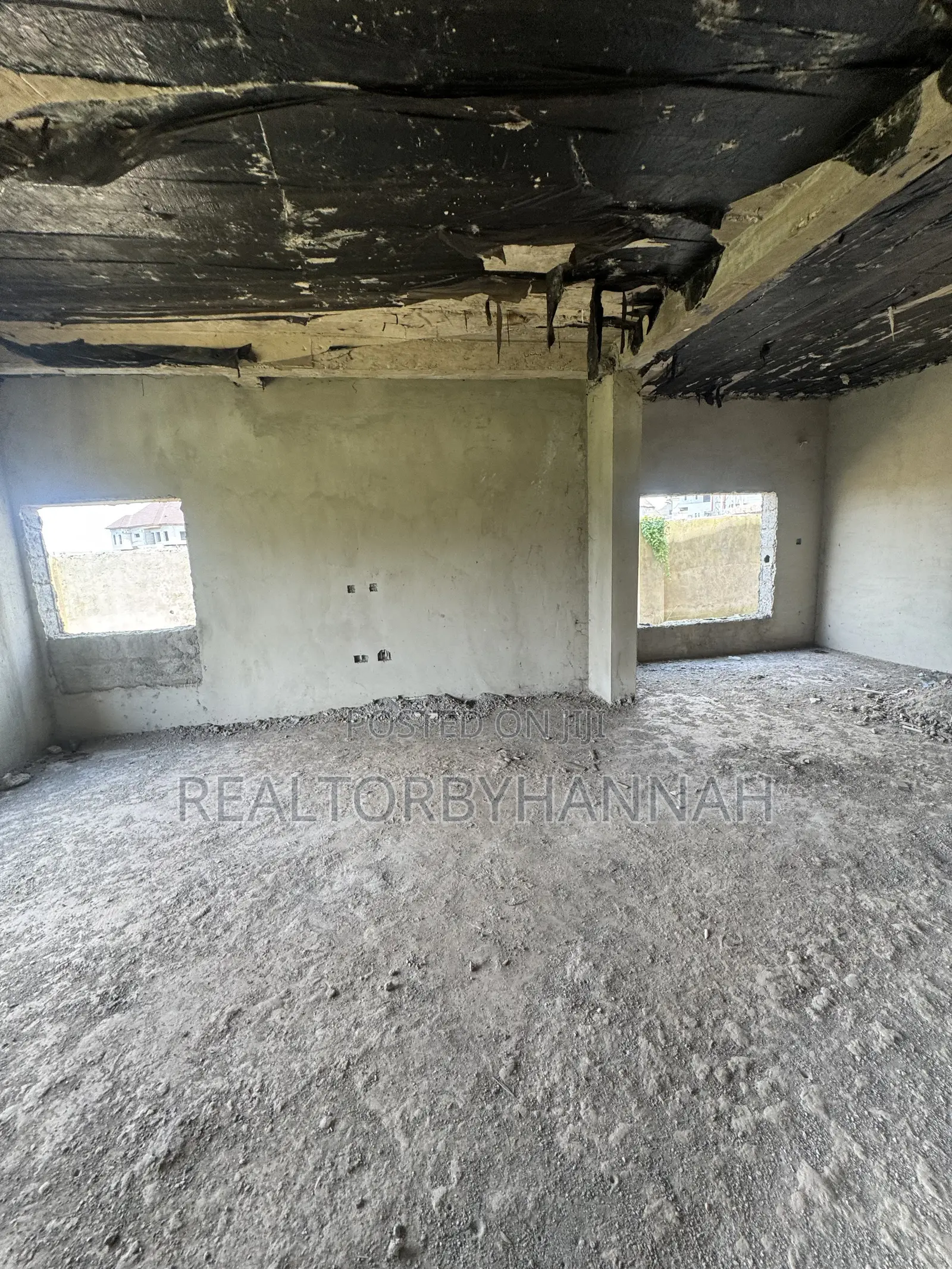 Carcass of 4 Bedroom Fully Detached Duplex With Attached BQ for Sale
