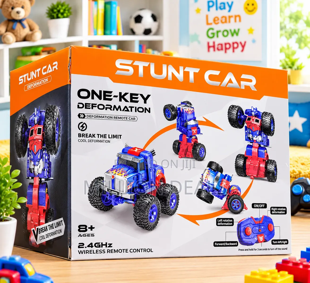 Stunt Deformation Remote Car Ages 8+