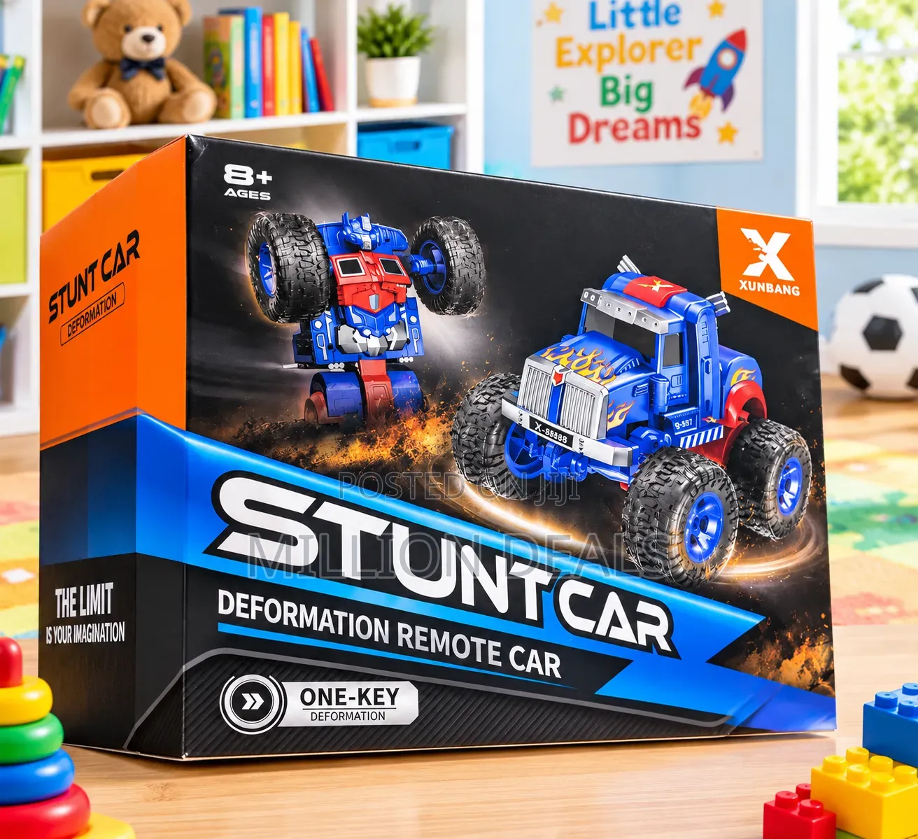 Stunt Deformation Remote Car Ages 8+