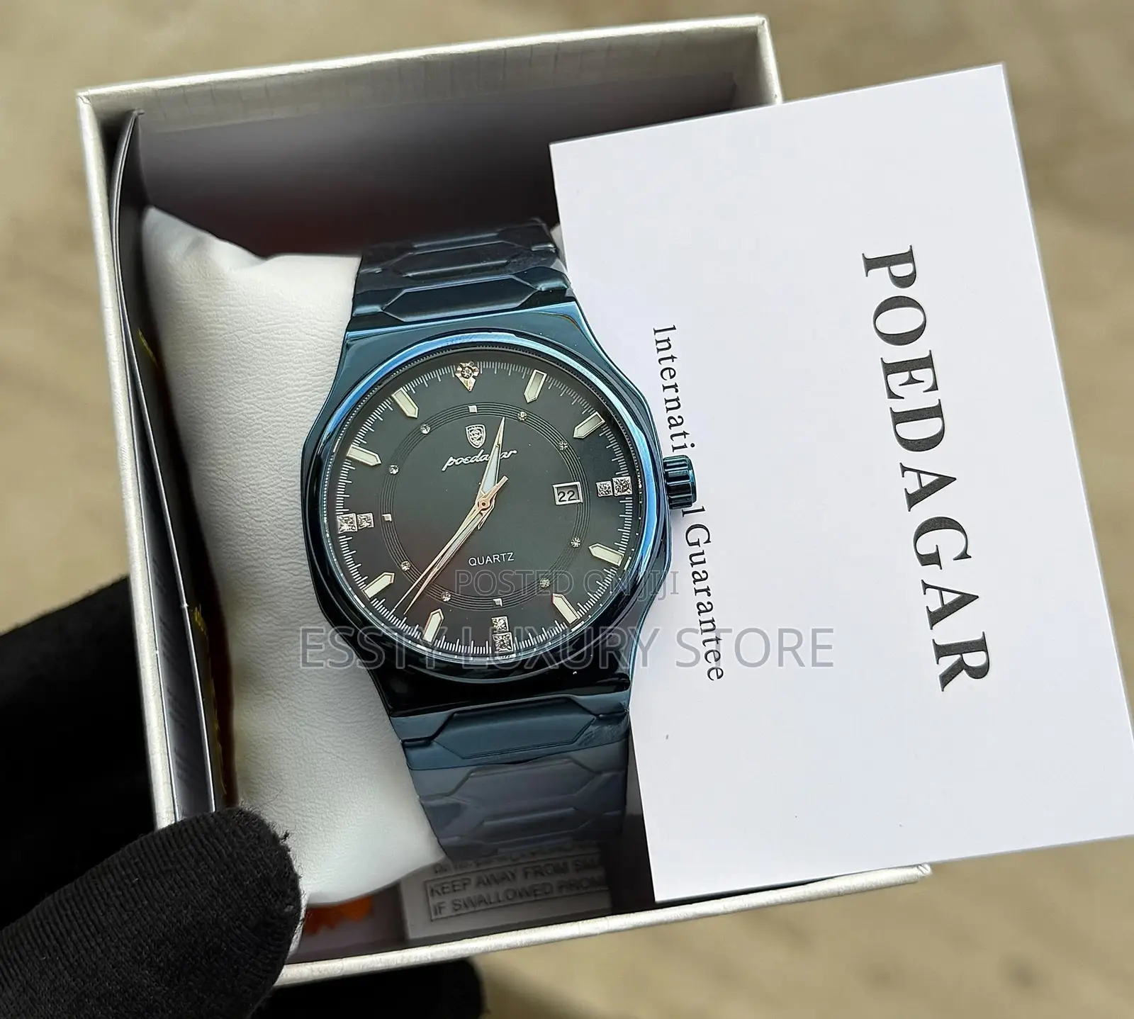 High Quality Luxury Poedagar Chain Wristwatch