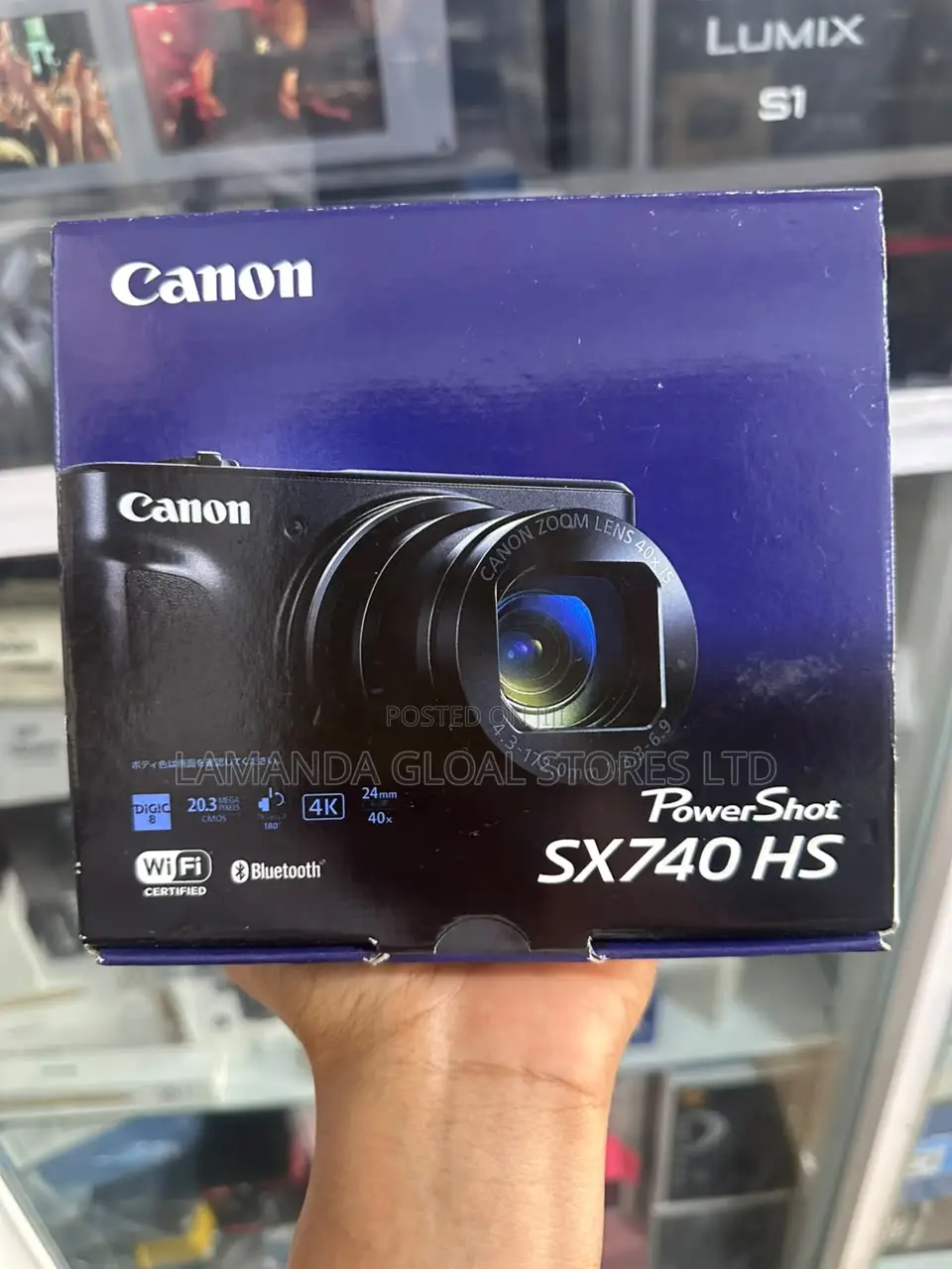 Canon PowerShot SX740 HS Digital Camera
