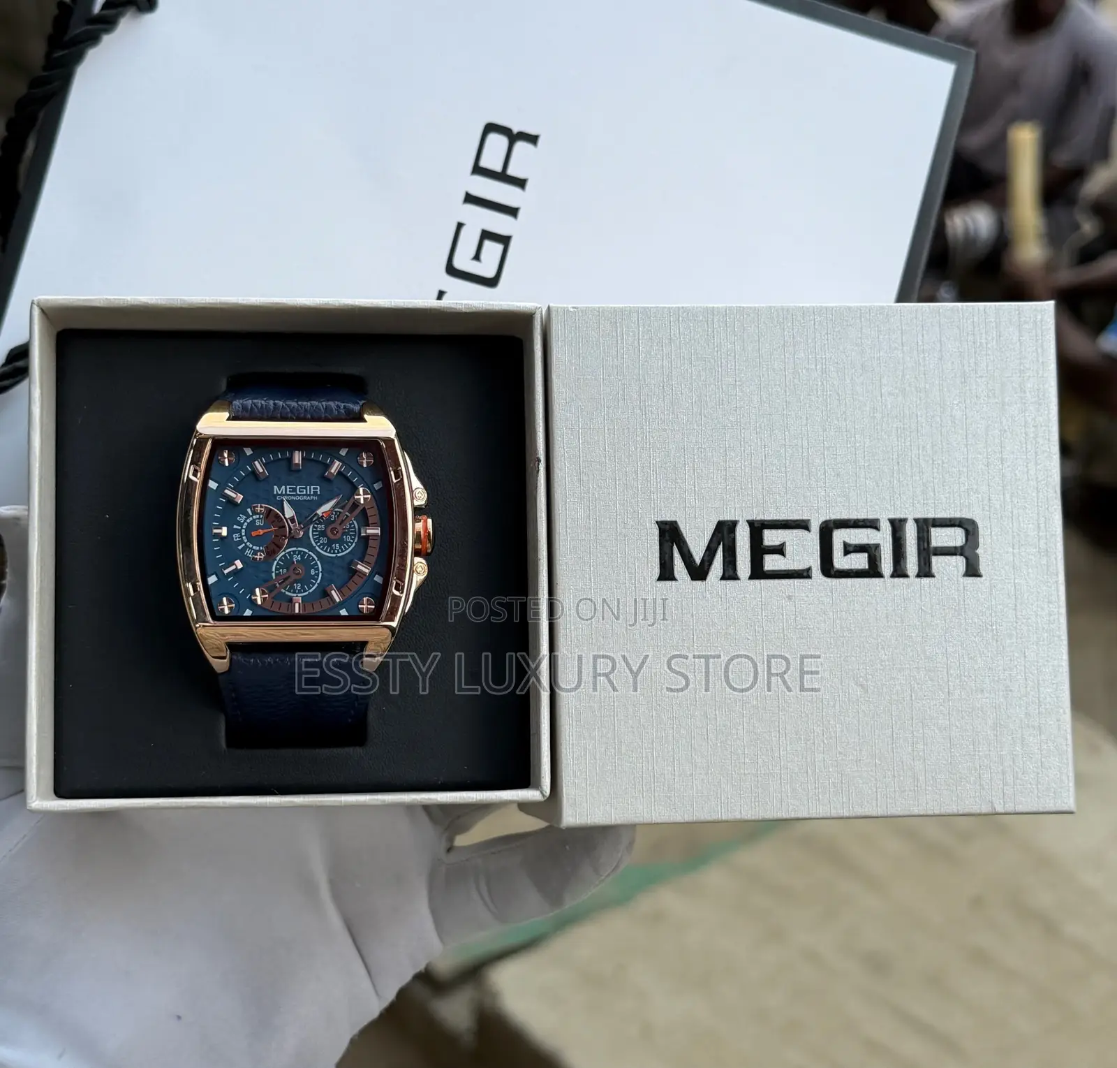 High Quality Luxury Megir Men Wristwatch