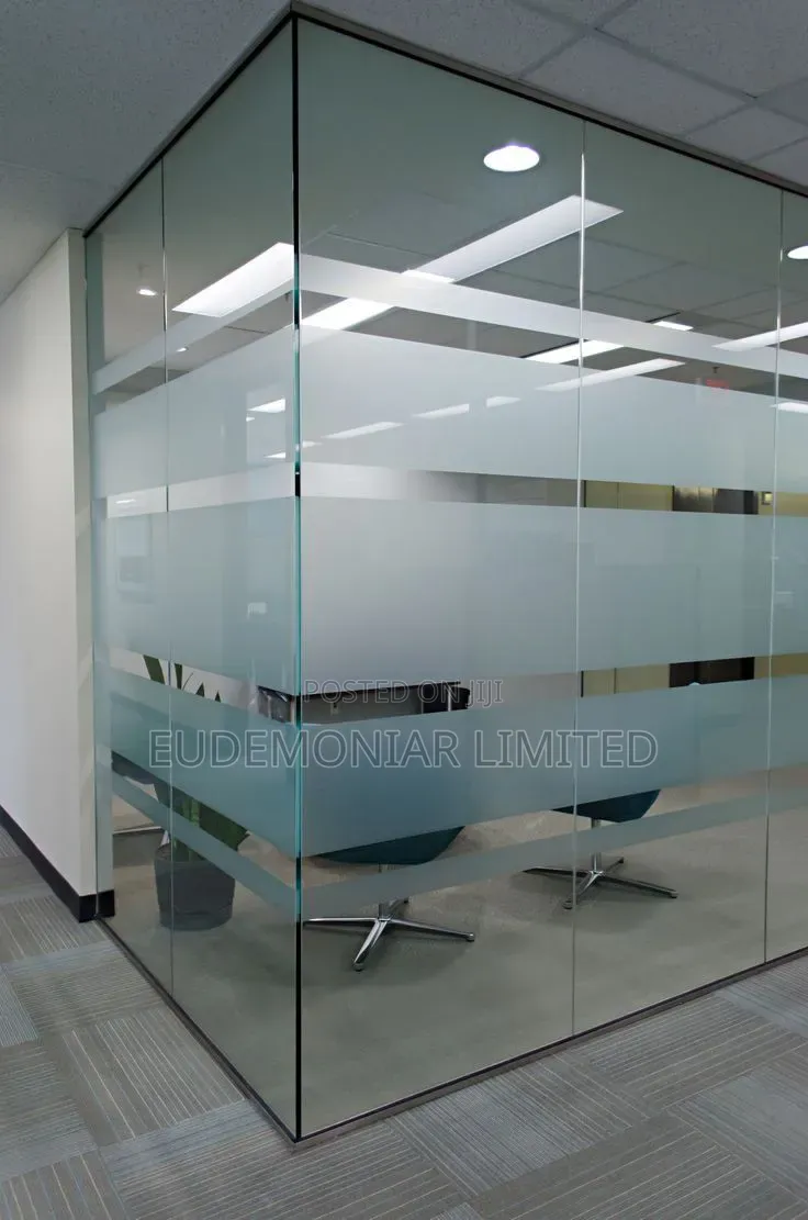 Conference Room Glass Partition Construction