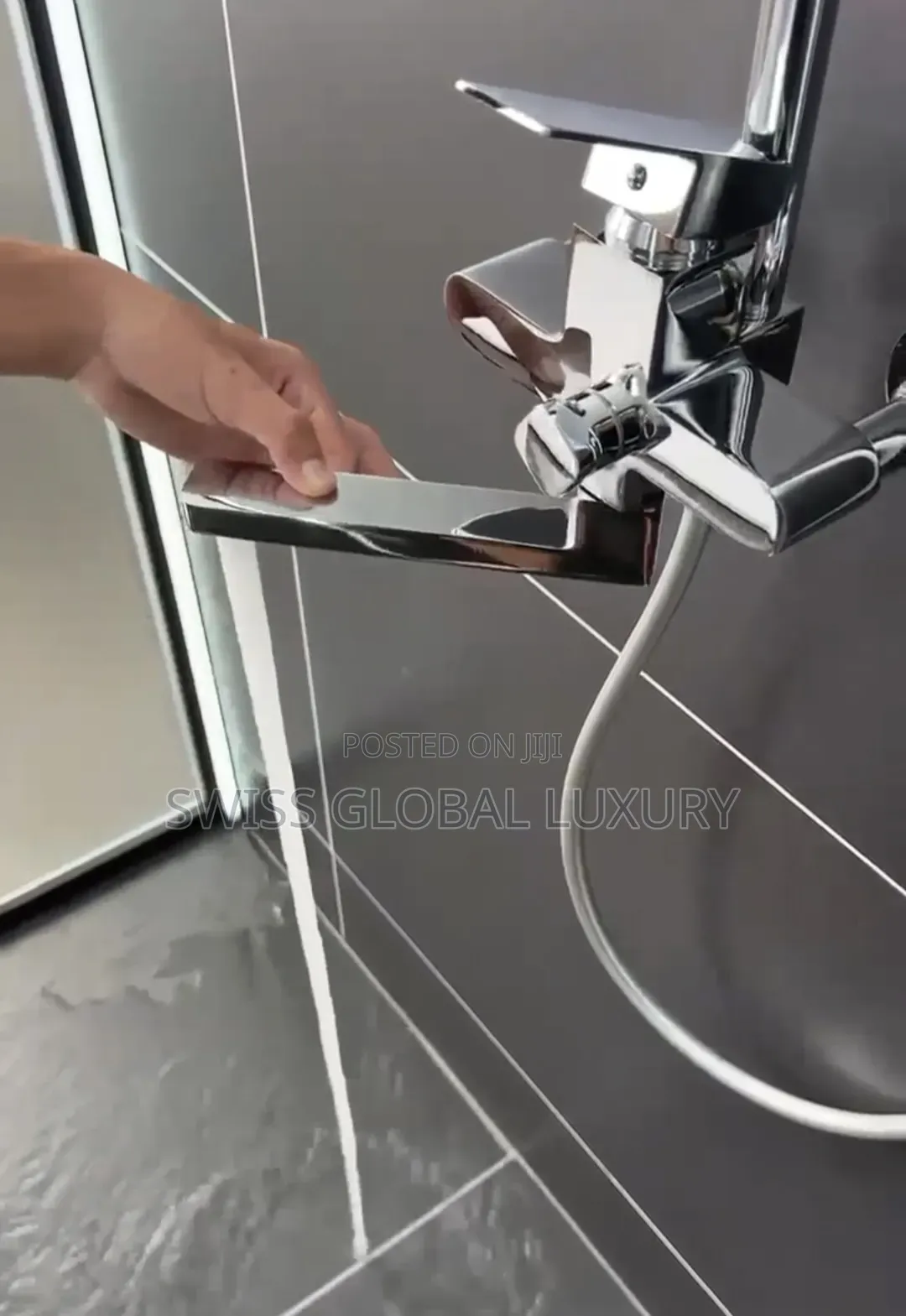 Grohe Chrome Shower Mixer Set. Made in Germany