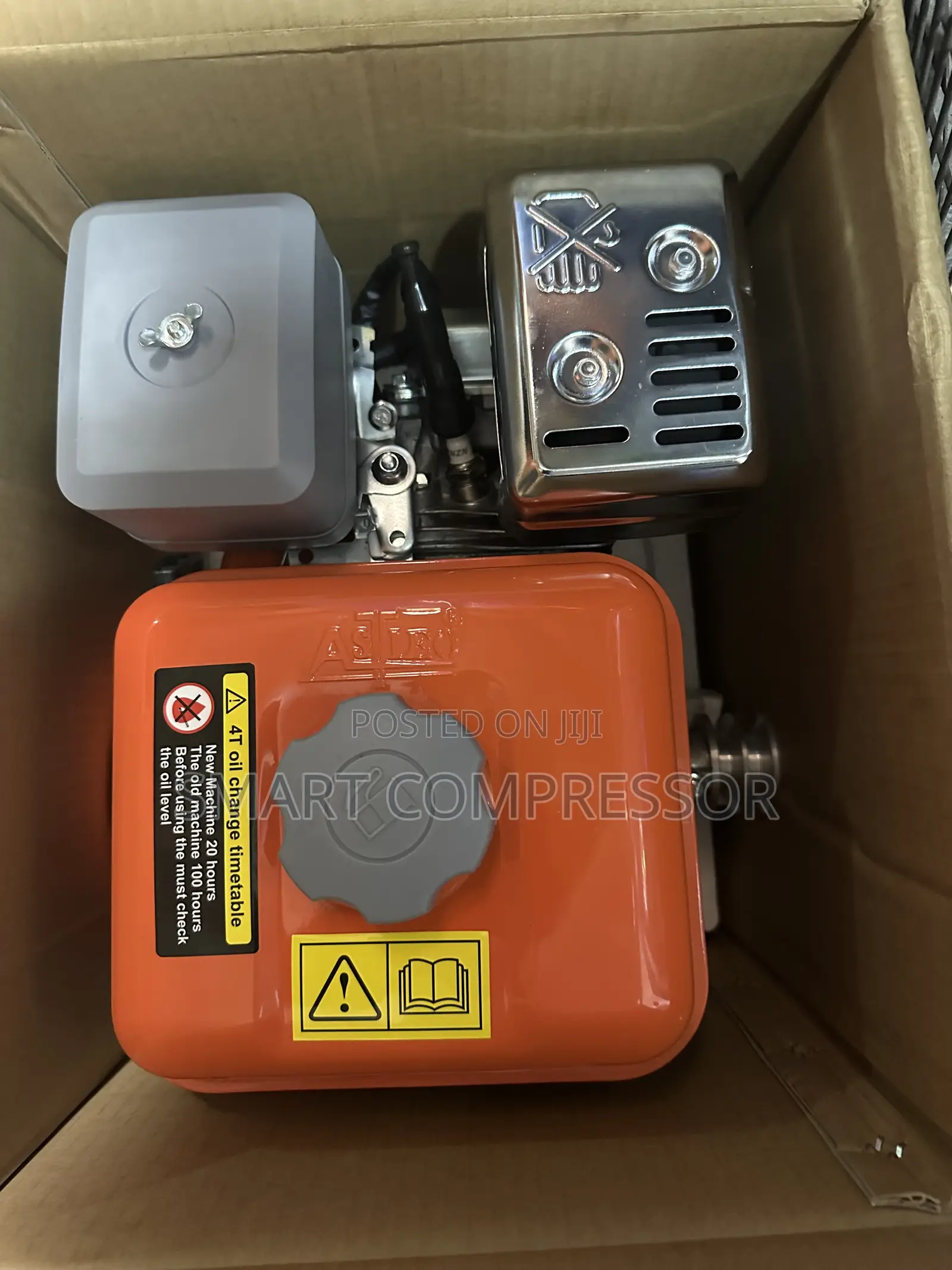 Single-Cylinder, Air-Cooled 4-Stroke Petrol (Gasoline) Engine