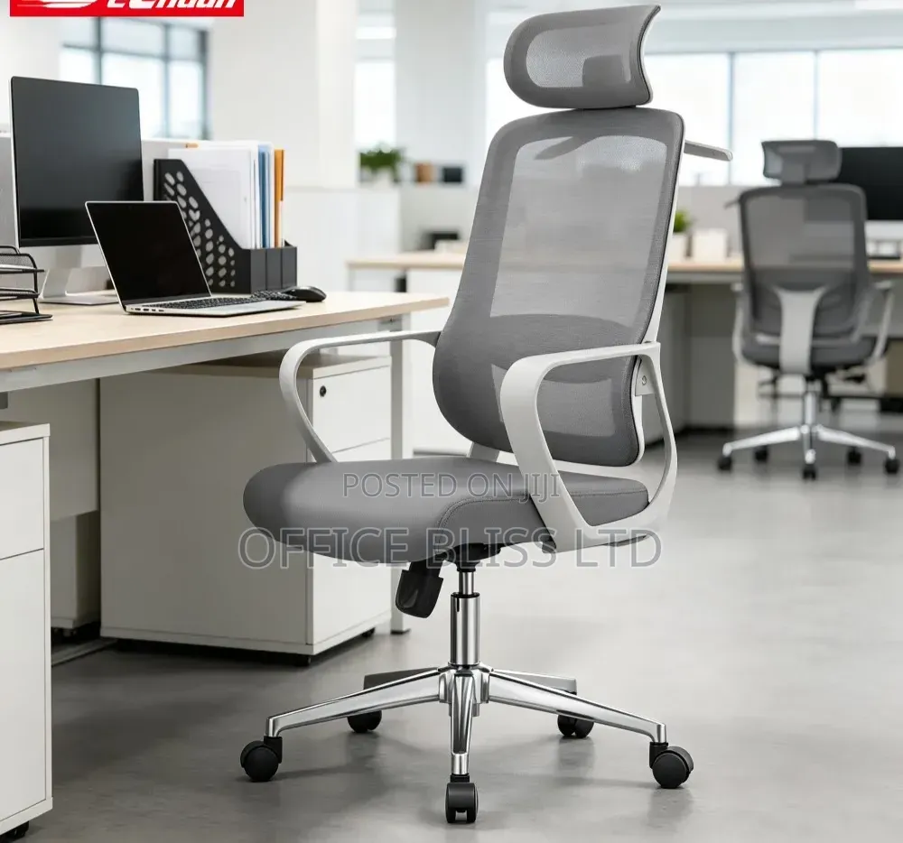 Simple Ergonomic Mesh Swivel Office Chair