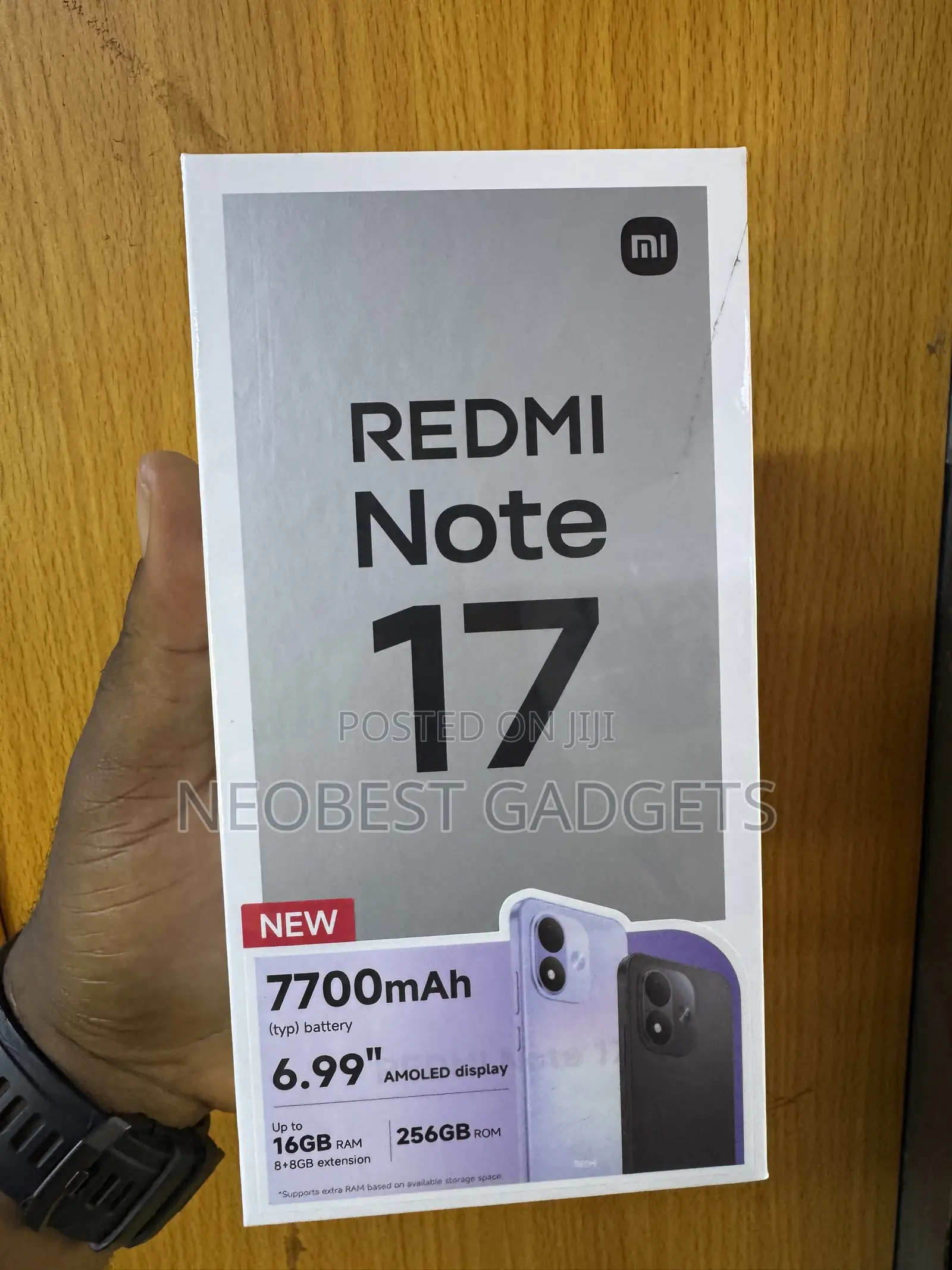 New Xiaomi Redmi Note 17 256 GB Black