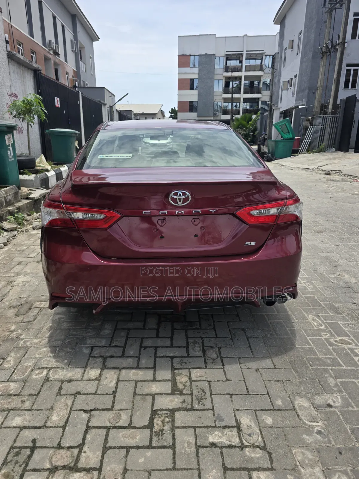 Toyota Camry SE FWD (2.5L 4cyl 8AM) 2018 Burgundy