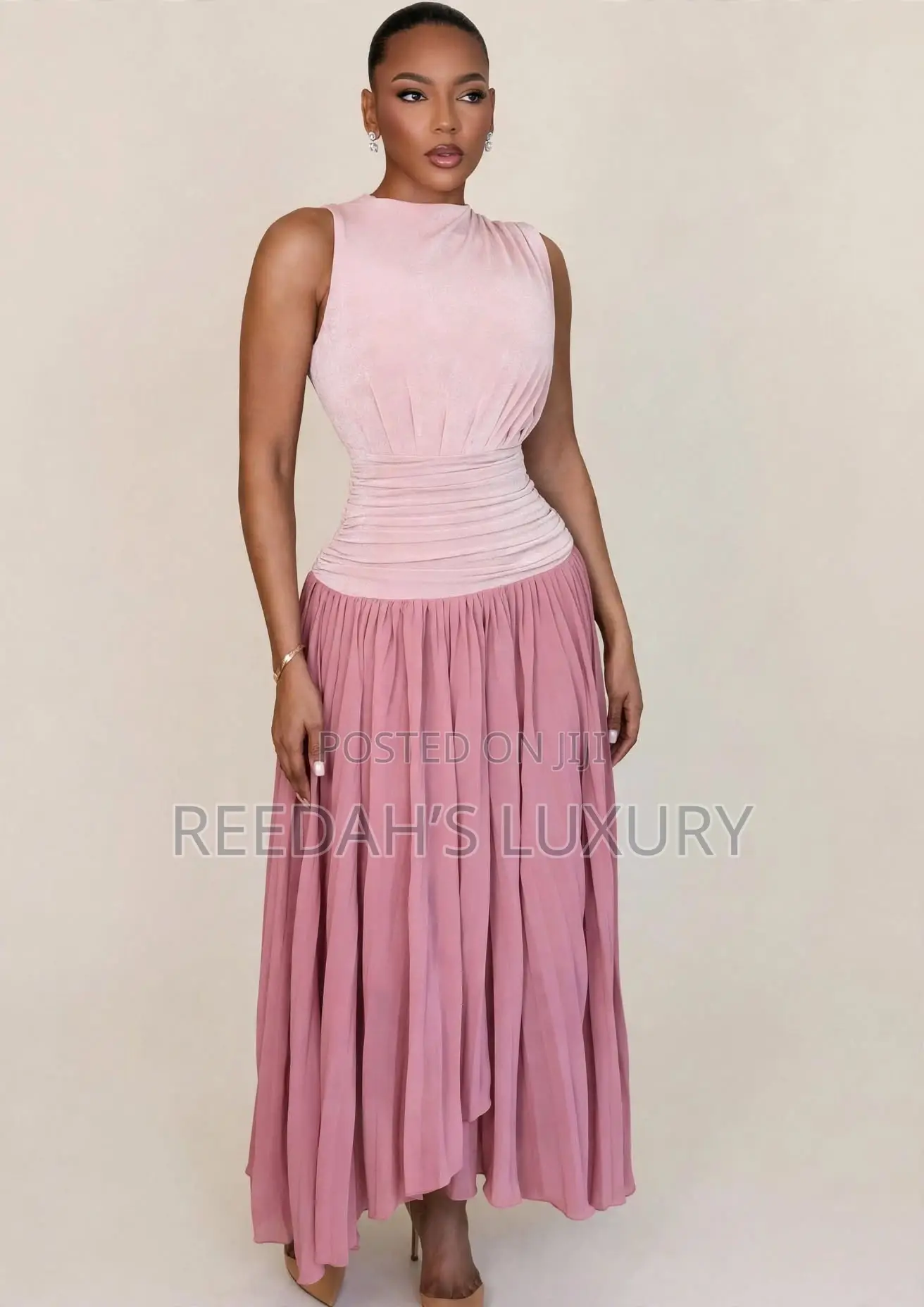 The Serenity Sculpted Waist Dress