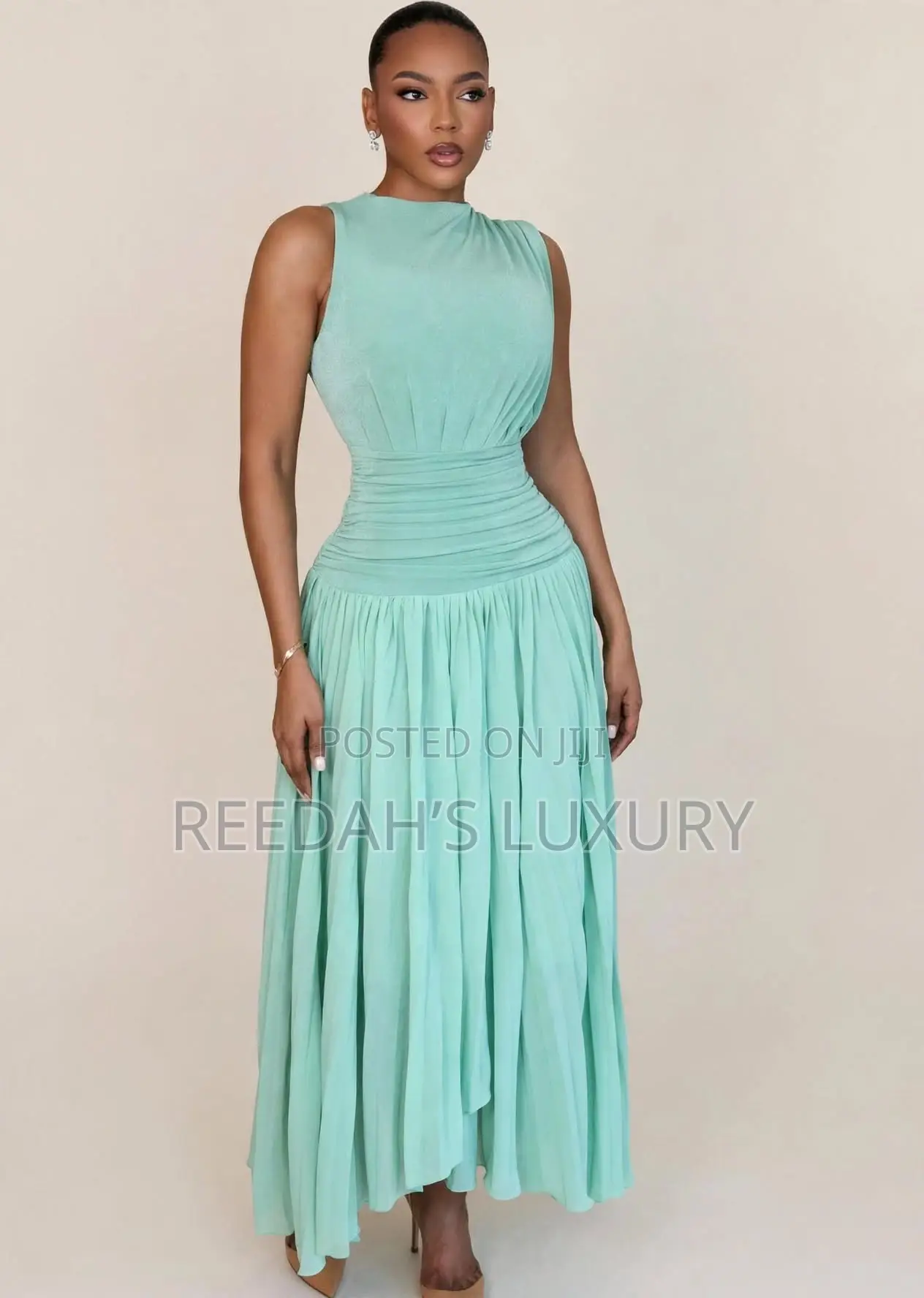 The Serenity Sculpted Waist Dress