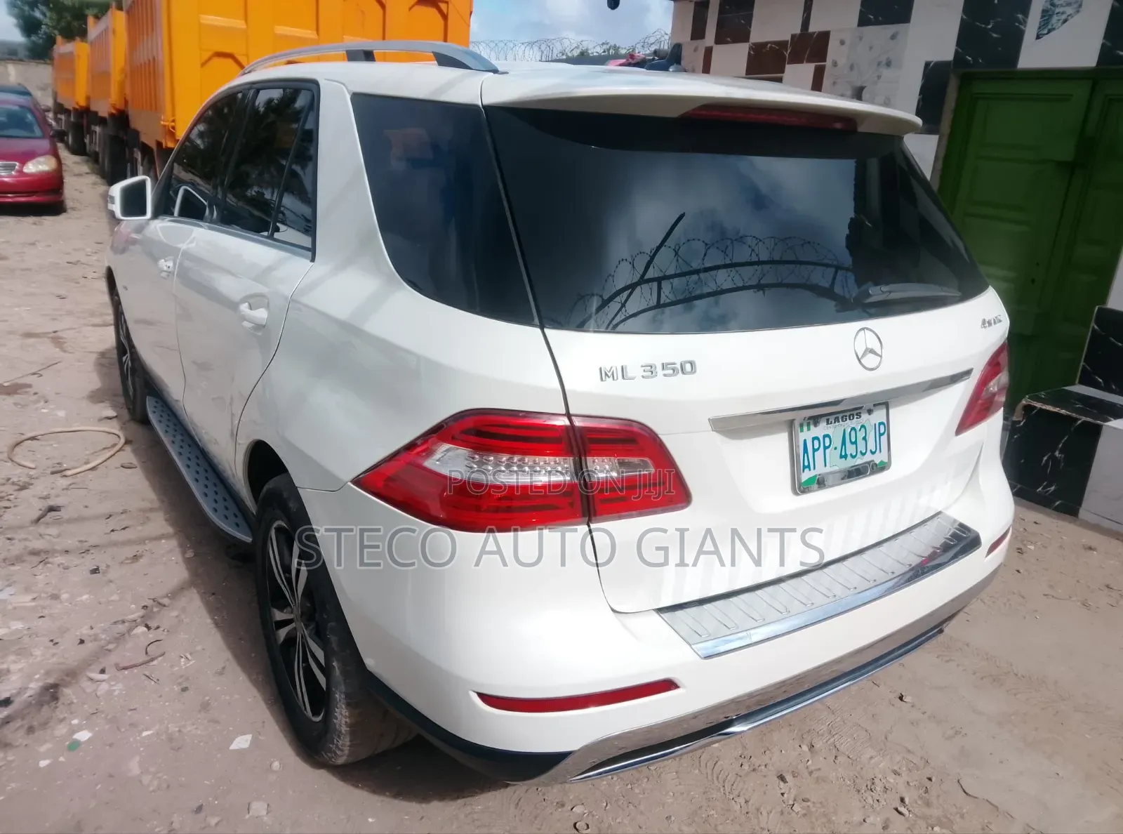 Mercedes-Benz M Class 2012 White