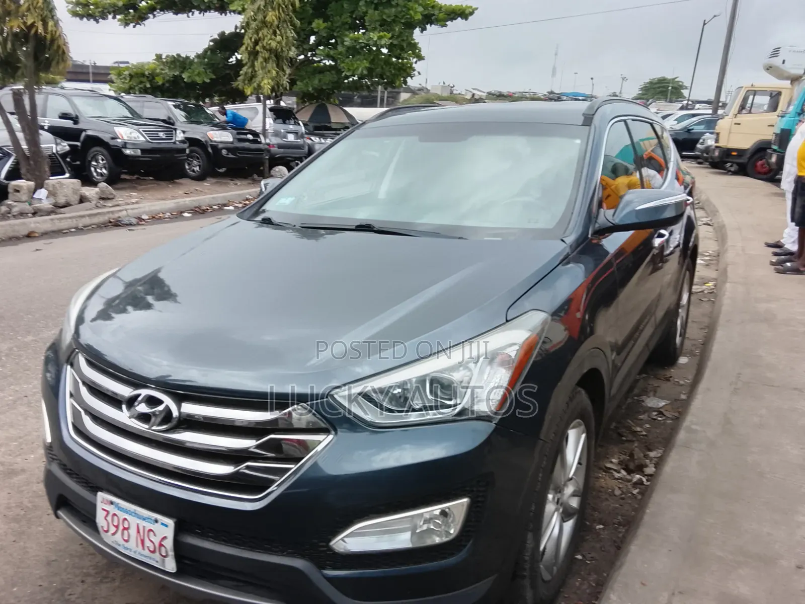 Hyundai Santa Fe 2015 Blue