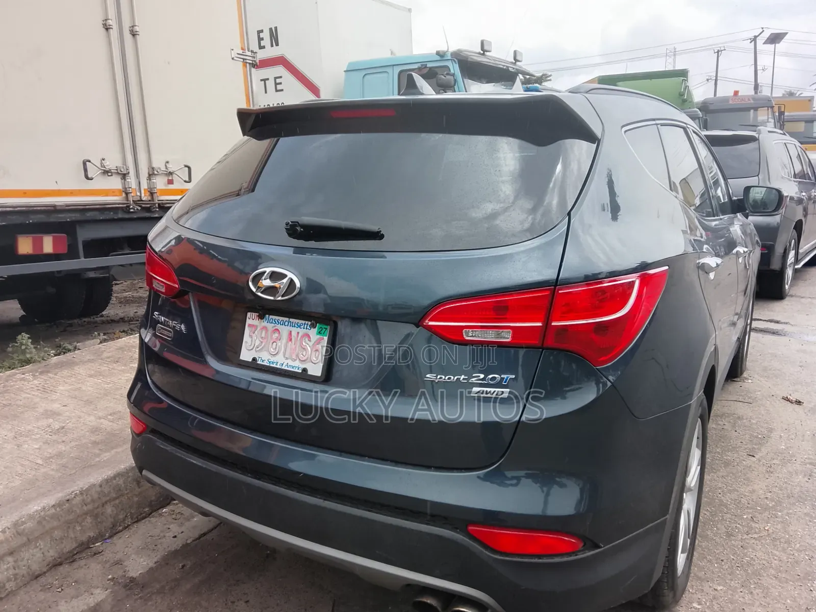 Hyundai Santa Fe 2015 Blue