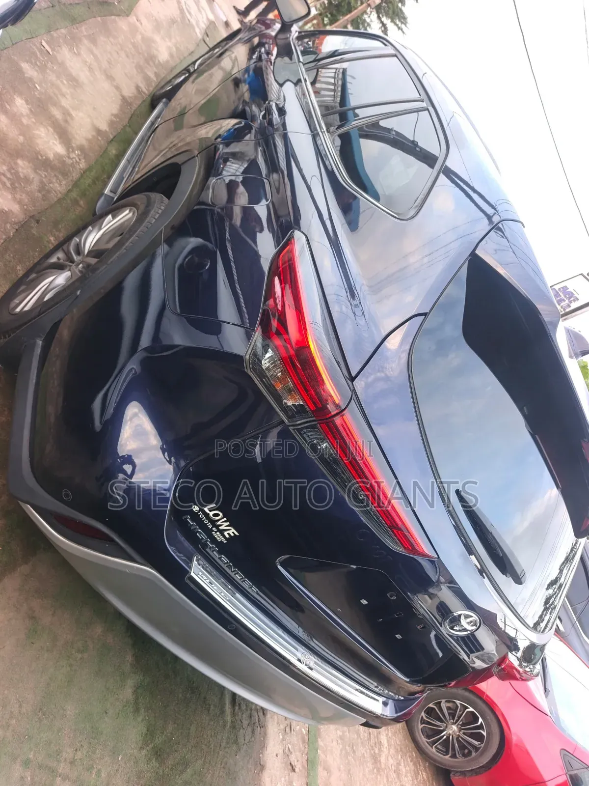 Toyota Highlander 2021 Blue