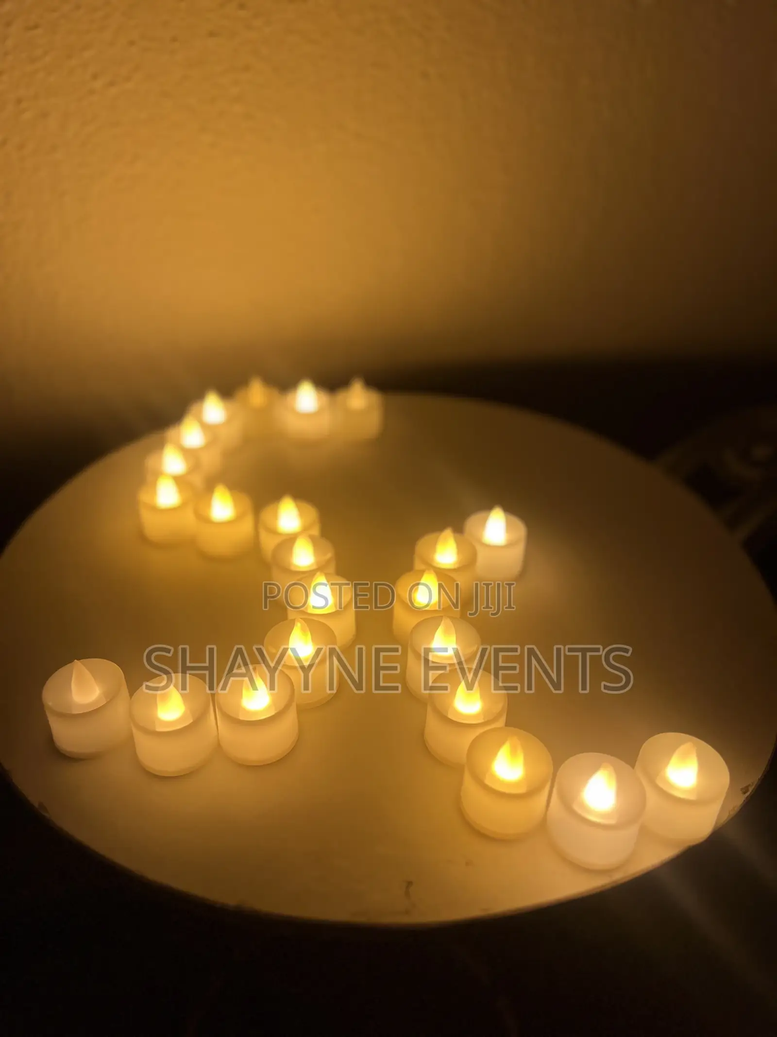Floatless Smoking Candle Available for Rent