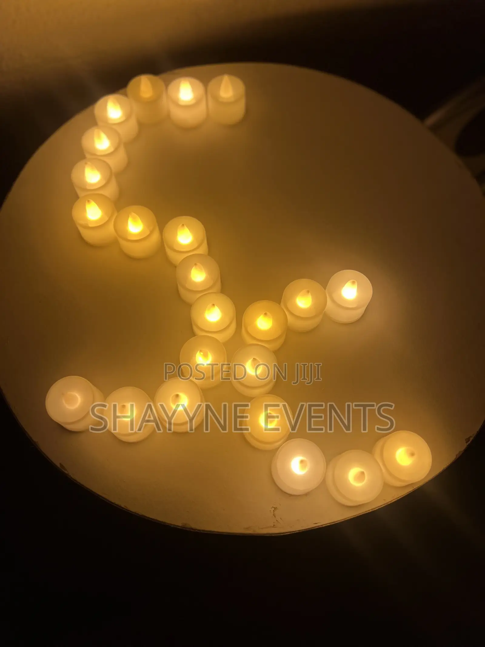 Floatless Smoking Candle Available for Rent