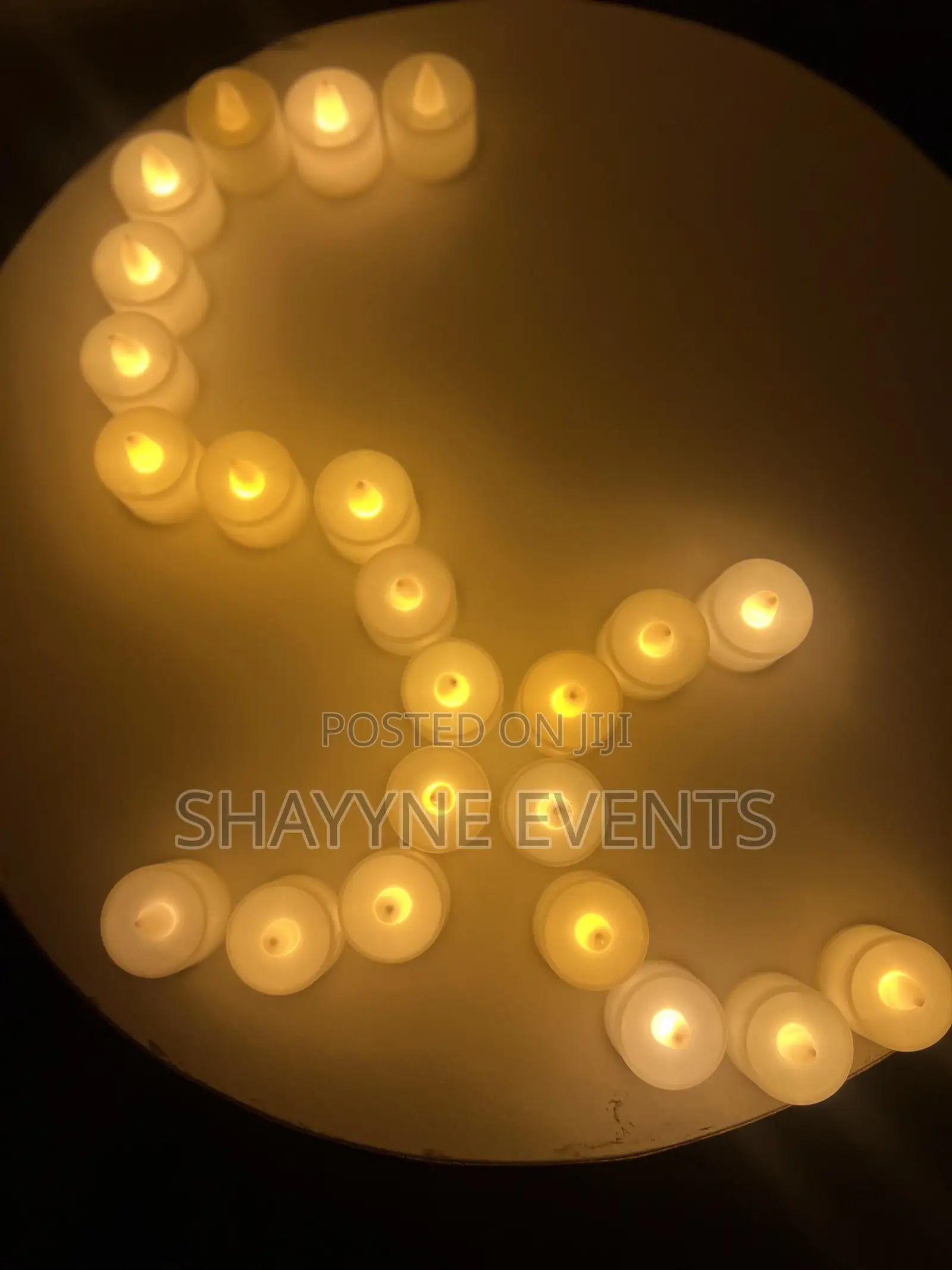 Floatless Smoking Candle Available for Rent