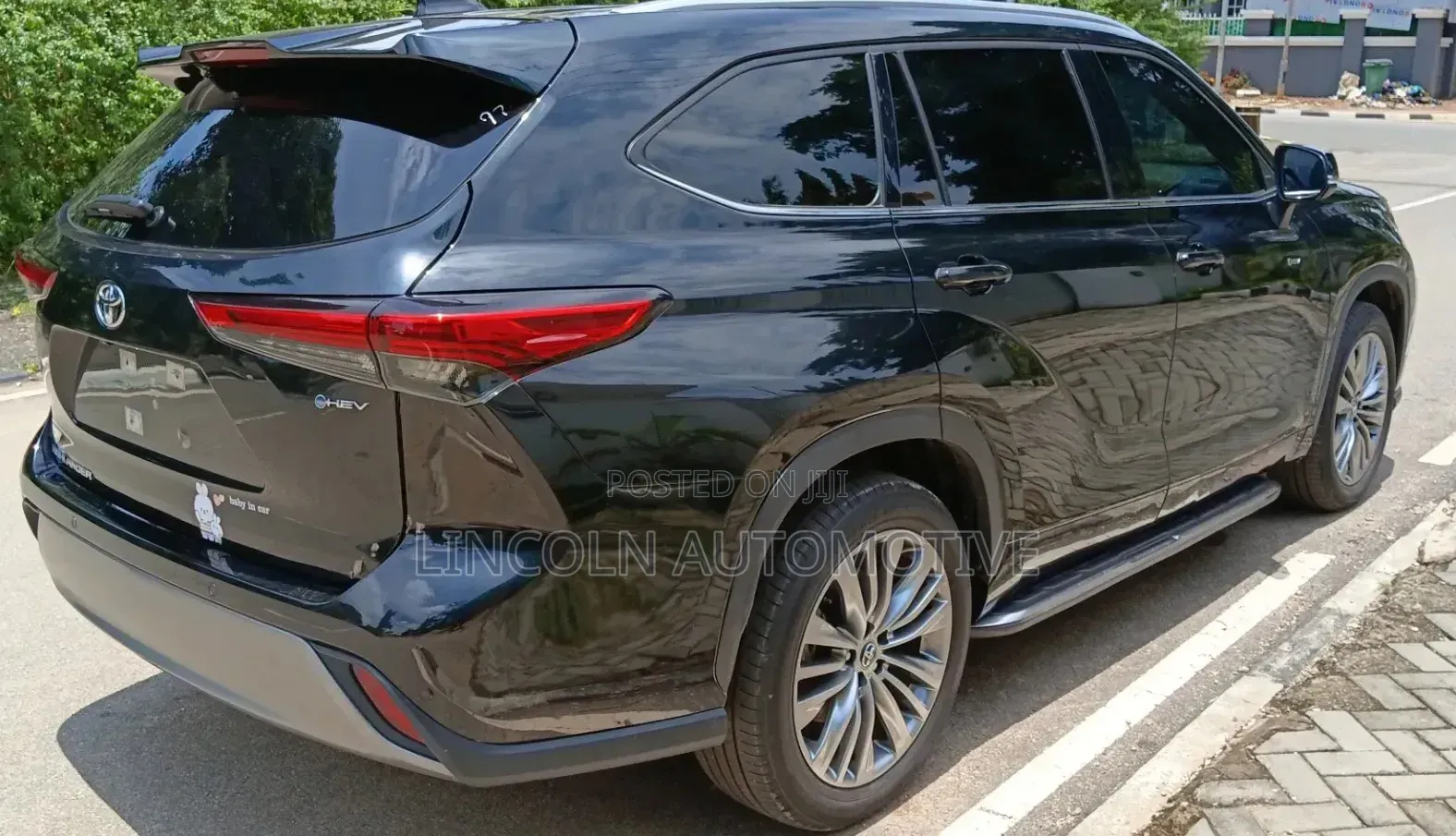 Toyota Highlander 2024 Matt Black