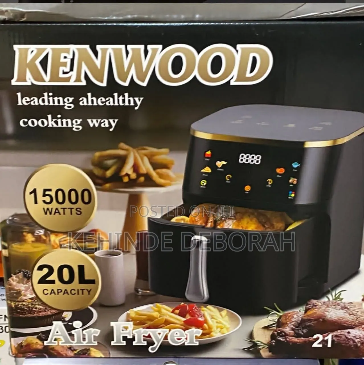 20litrs Kenwood Airfryer