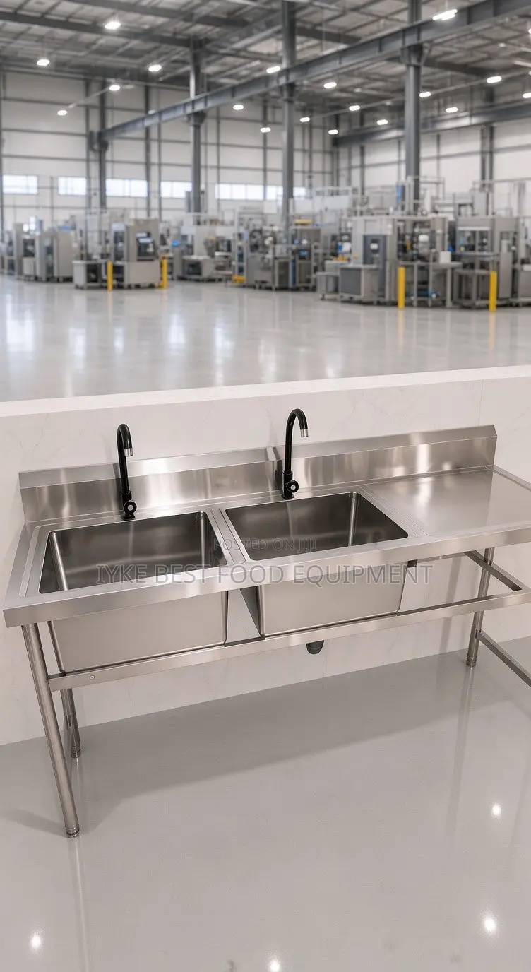 Double Basin Stainless Steel Sink