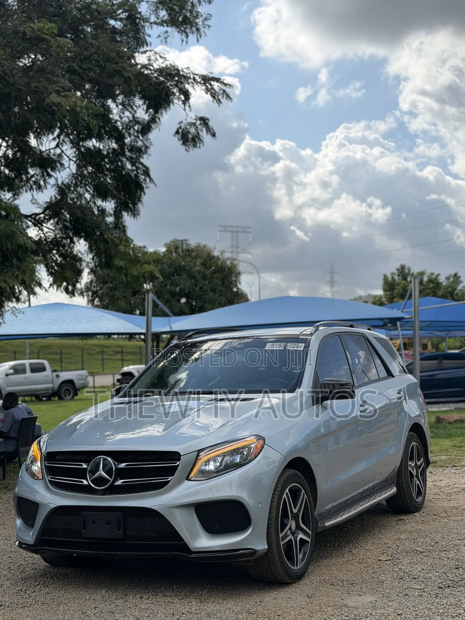 Mercedes-Benz GLE-Class GLE 400 4MATIC 2017 Blue