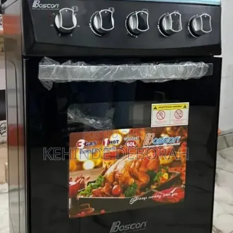 50 by 50 All Gas Boscon Standing Gas With Oven and Grill