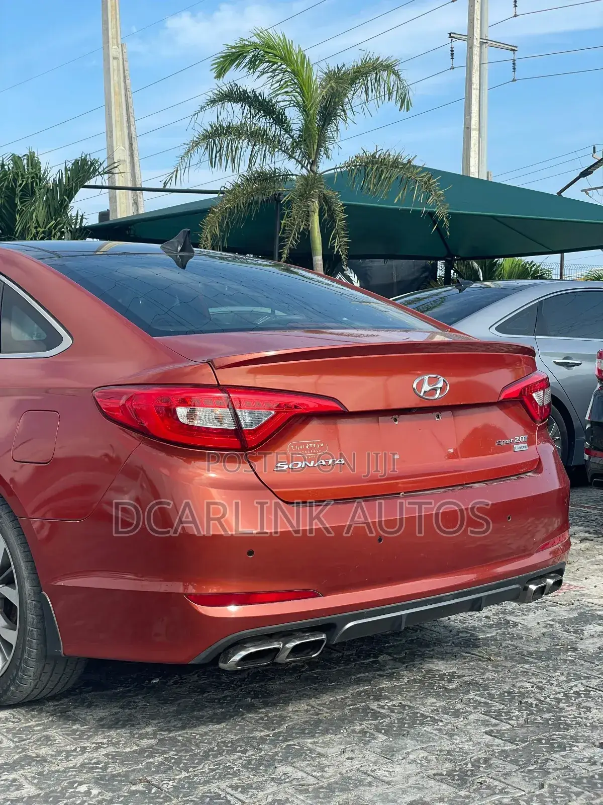 Hyundai Sonata Sport 2.0T 4dr Sedan (2.0L 4cyl Turbo 6A) 2015 Orange