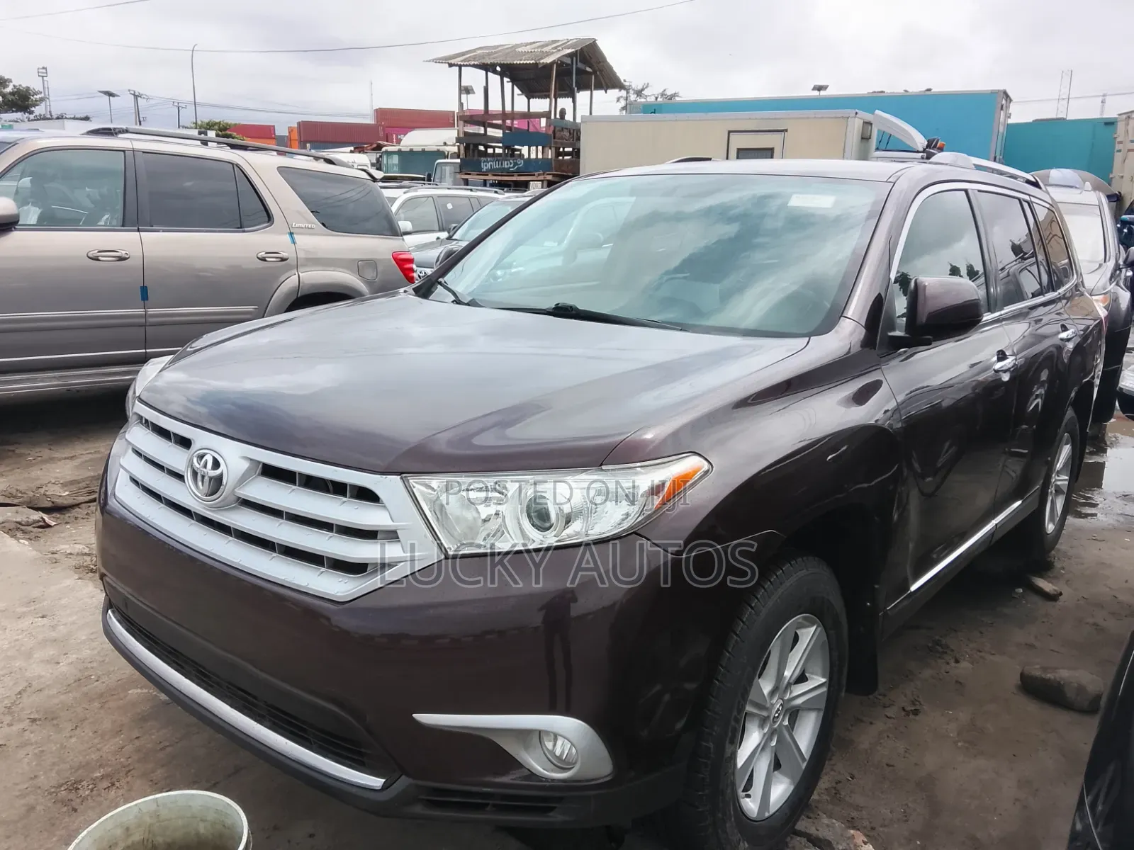 Toyota Highlander 2012 Red