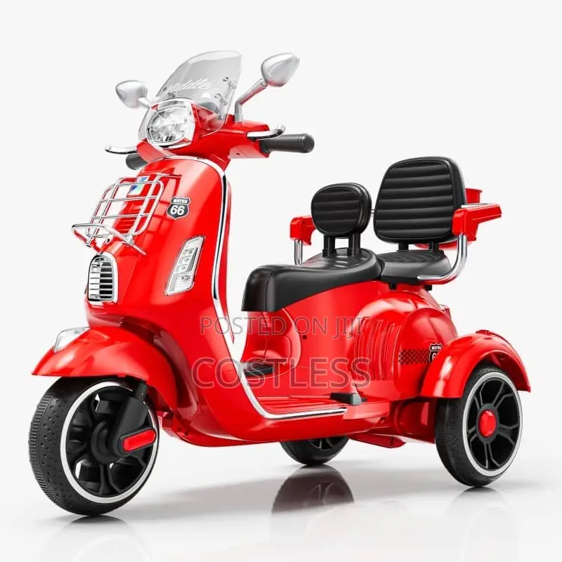 Kids' Electric Ride-on Vespa Scooter