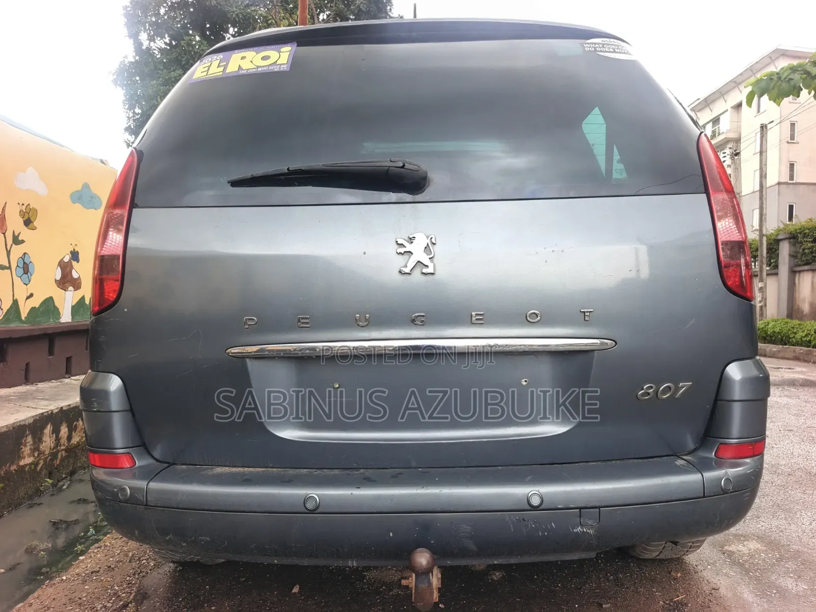 Peugeot 807 2002 Gray