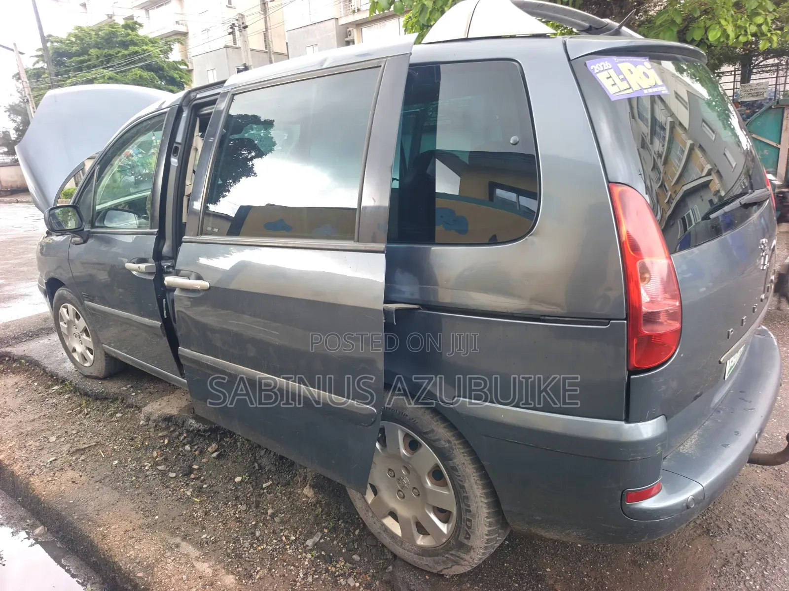 Peugeot 807 2002 Gray