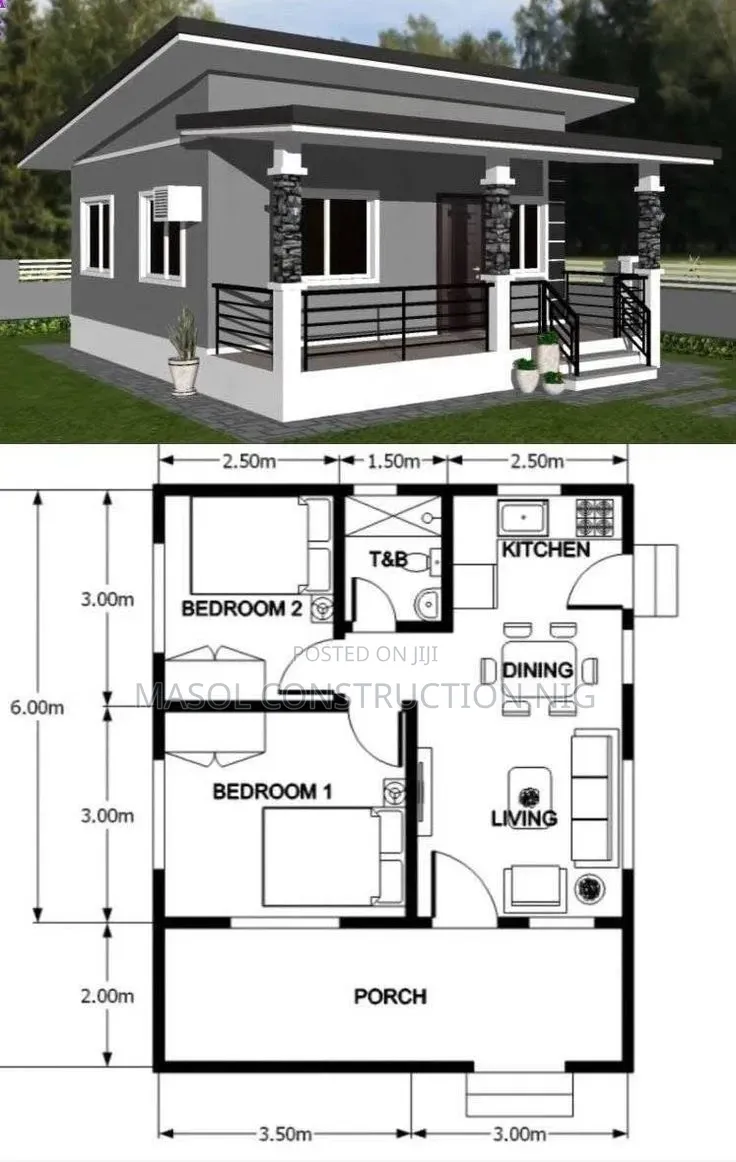 4 Bedroom Home Design Floor Plan