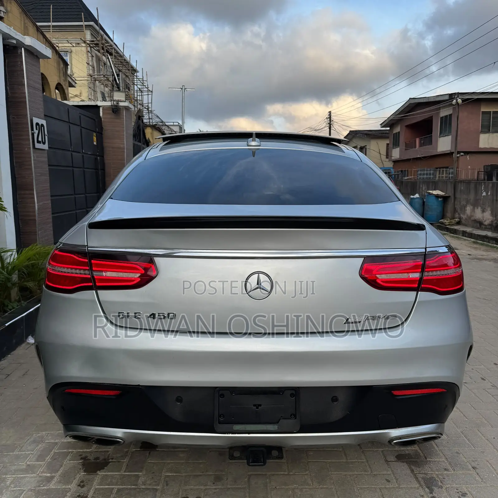 Mercedes-Benz GLE-Class 2016 Silver